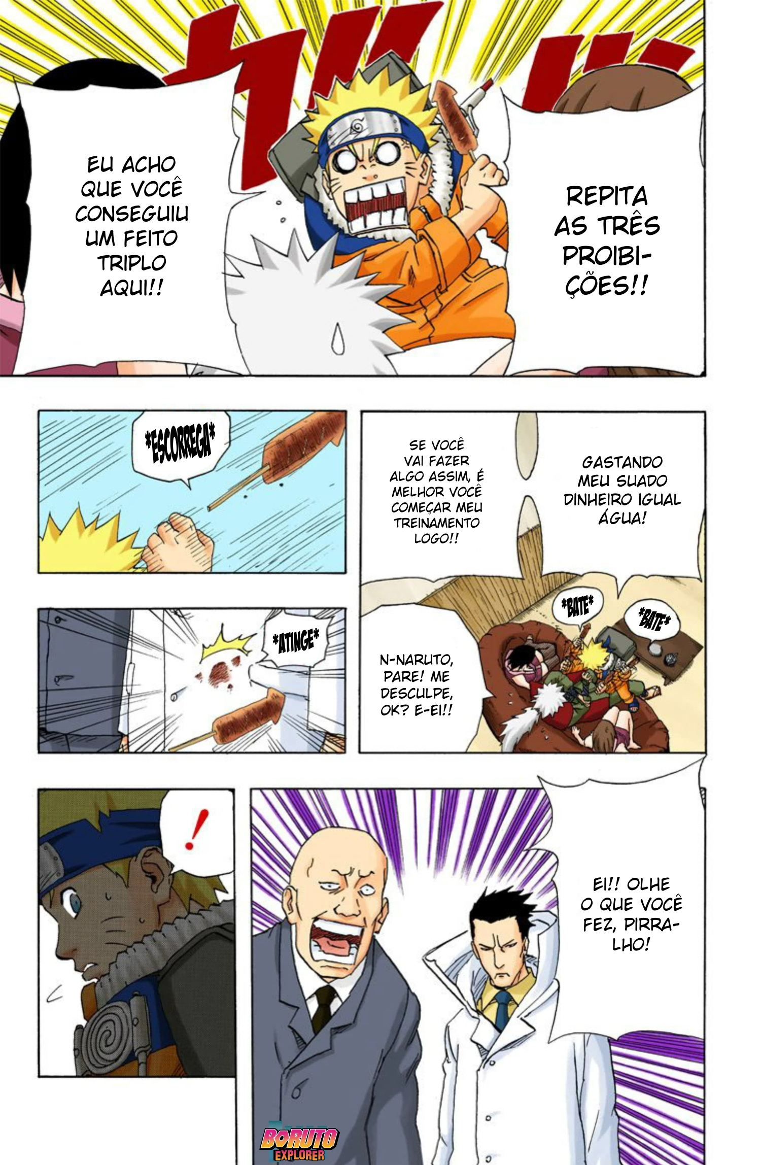 Read Naruto - Versão Colorida Oficial Manga Online