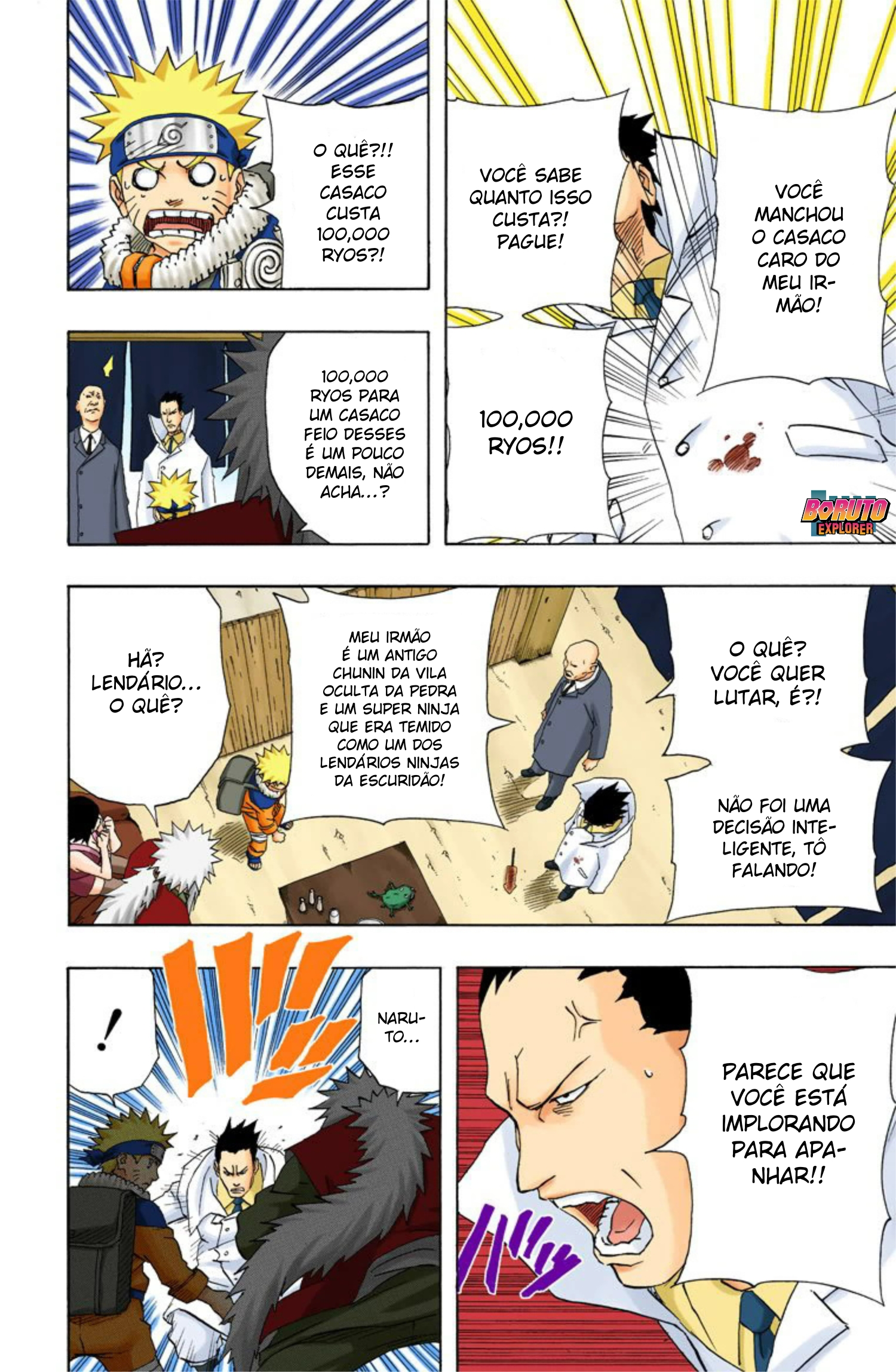 Read Naruto - Versão Colorida Oficial Manga Online
