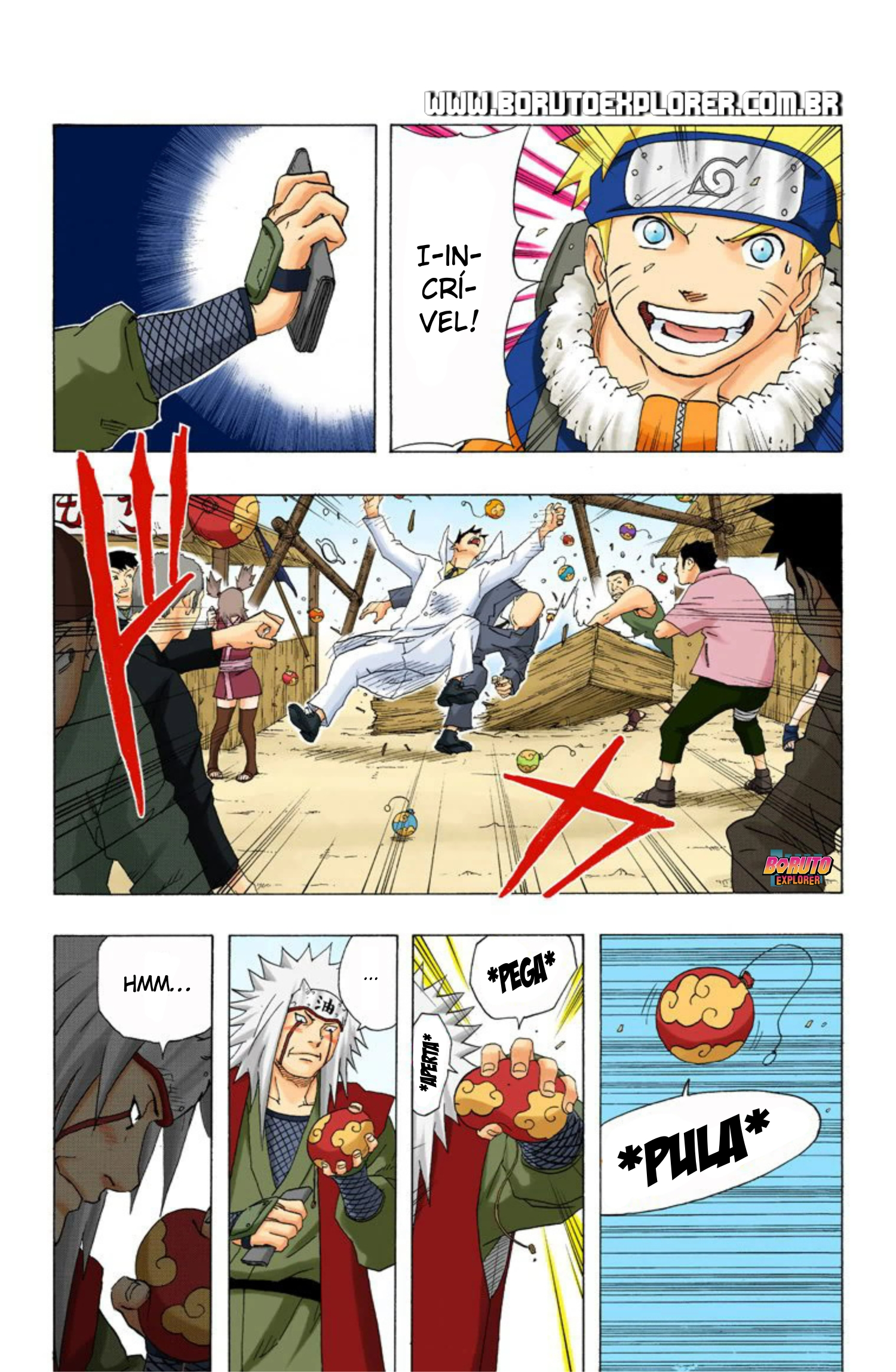 Read Naruto - Versão Colorida Oficial Manga Online