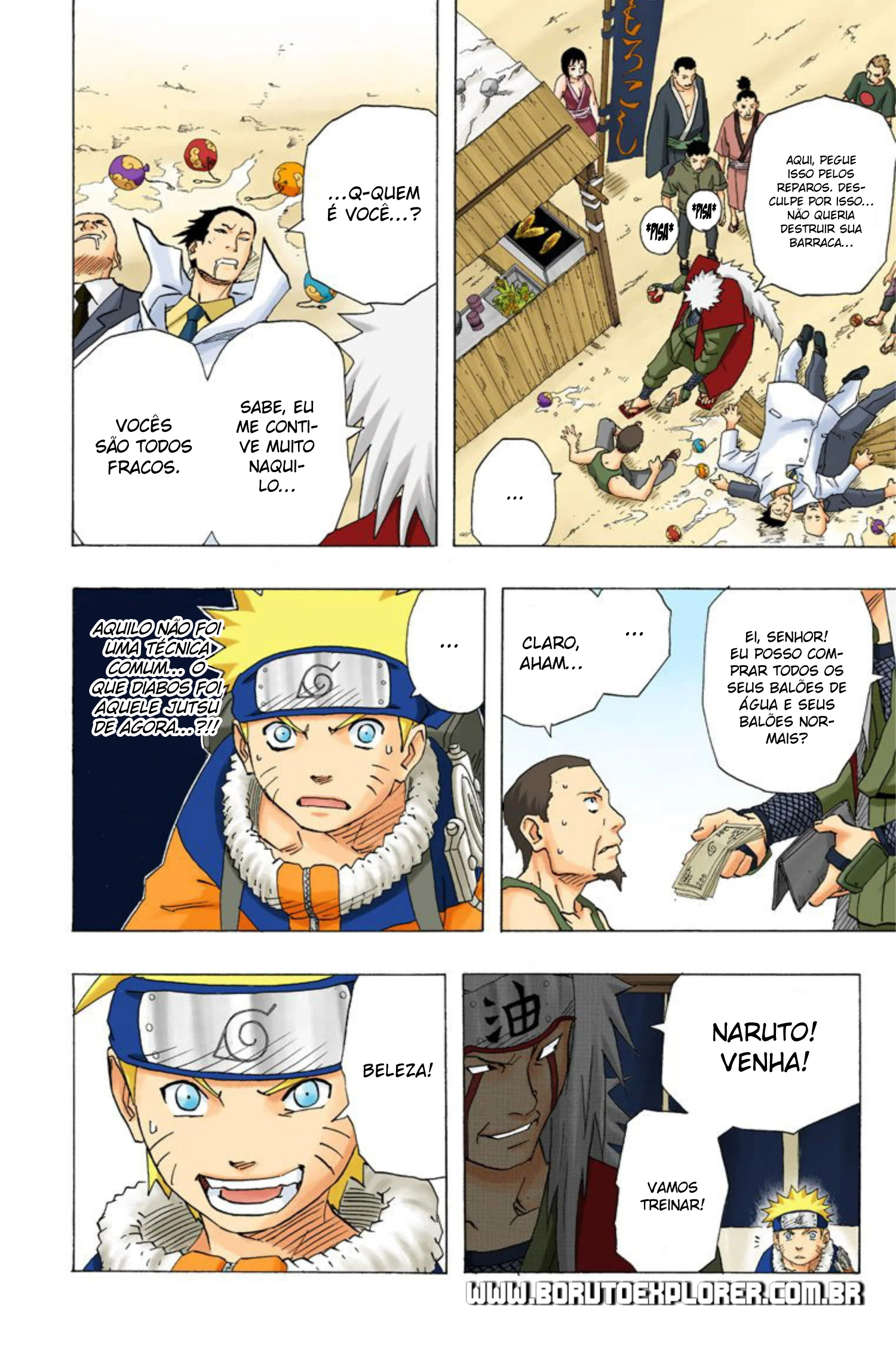 Read Naruto - Versão Colorida Oficial Manga Online