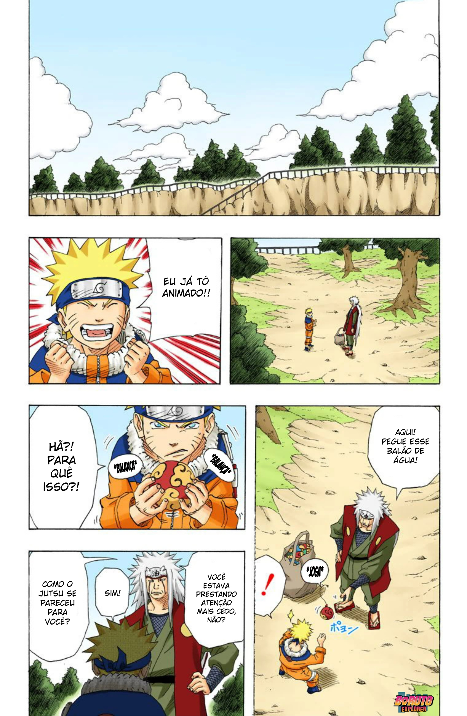 Read Naruto - Versão Colorida Oficial Manga Online