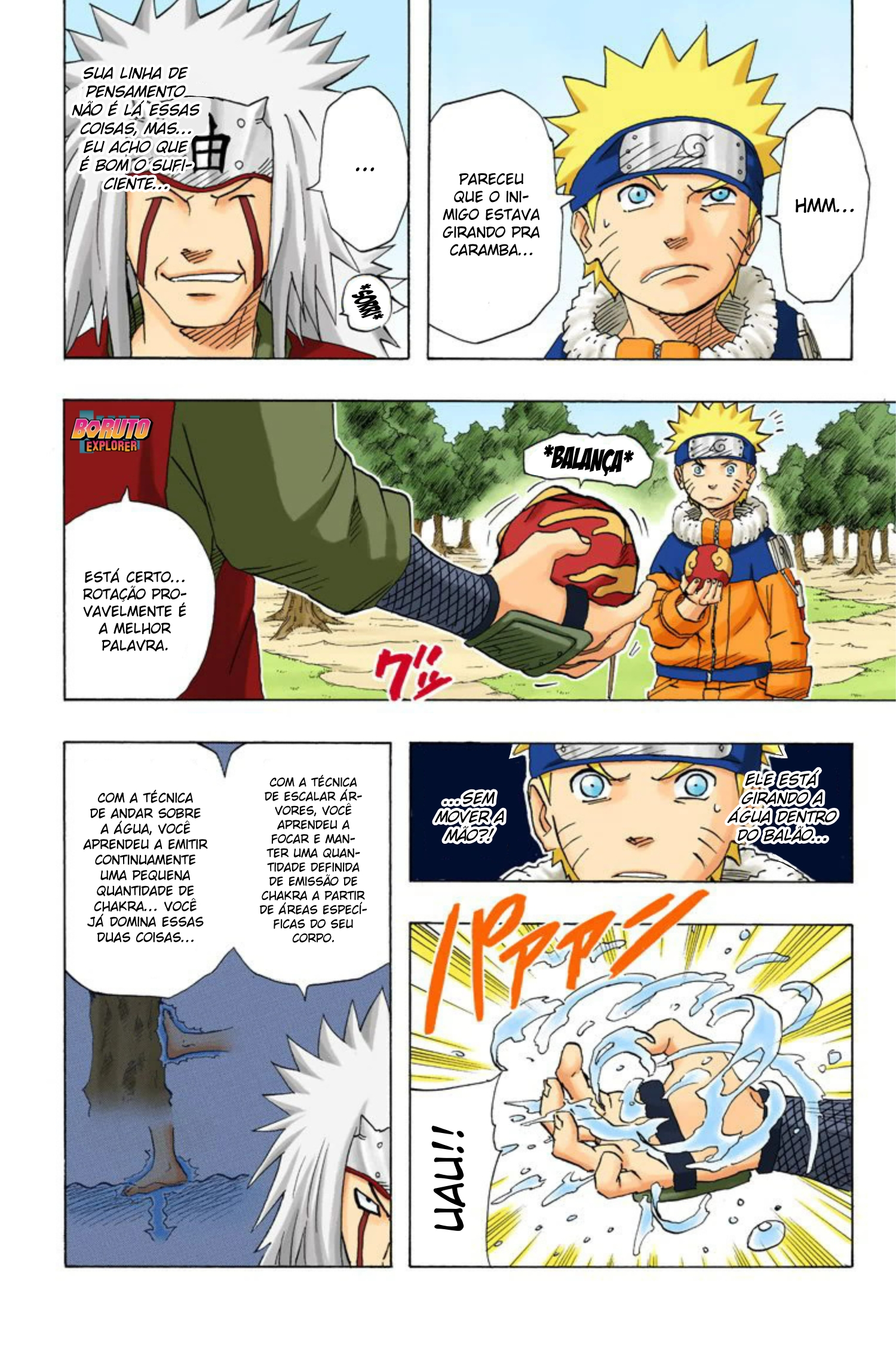 Read Naruto - Versão Colorida Oficial Manga Online