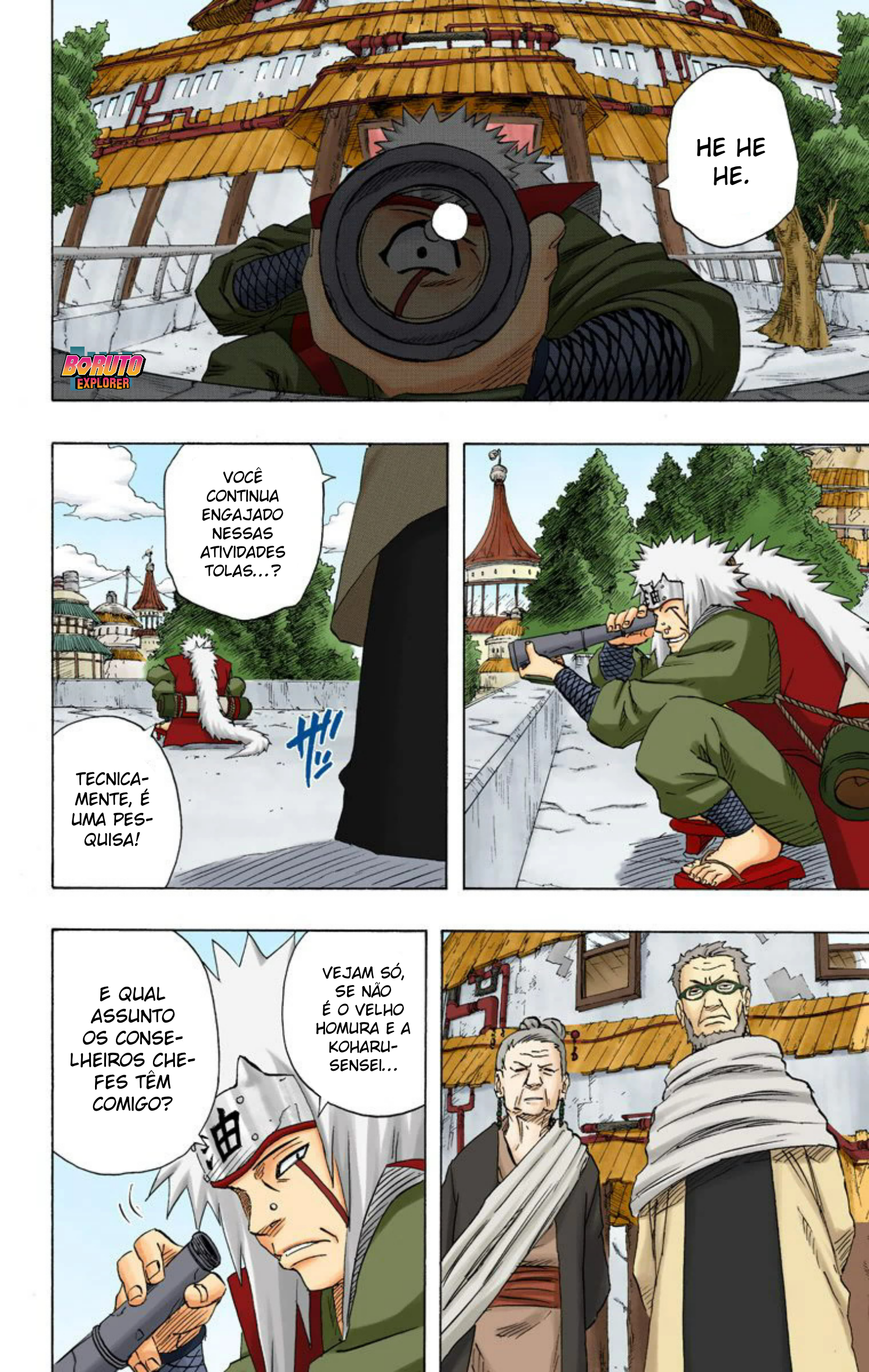Read Naruto - Versão Colorida Oficial Manga Online