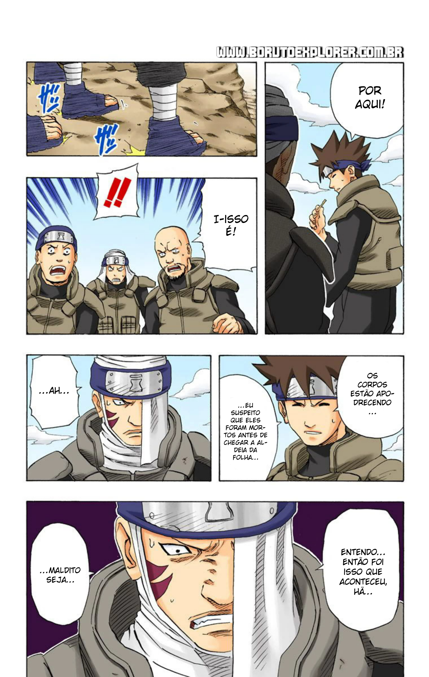 Read Naruto - Versão Colorida Oficial Manga Online