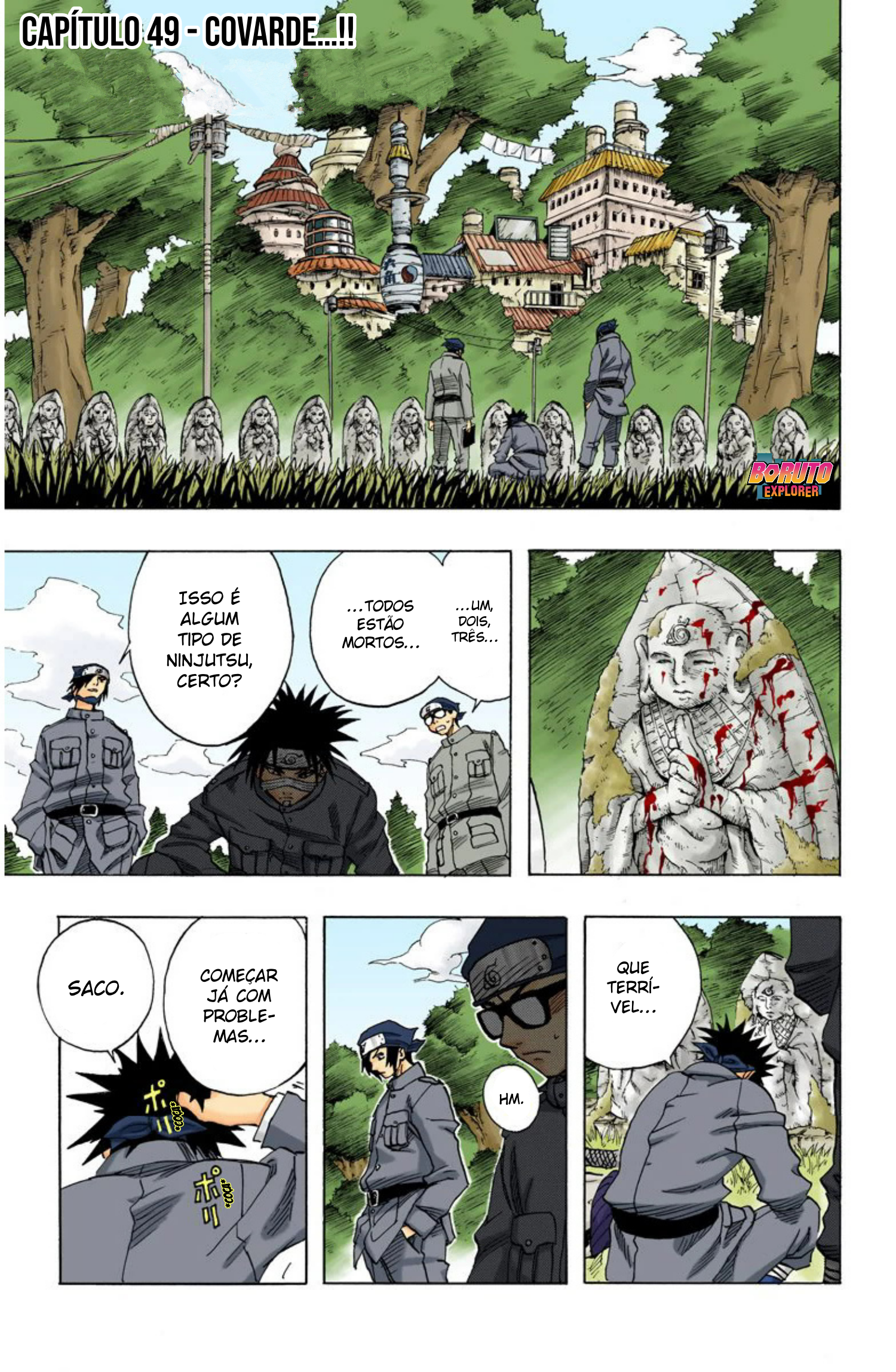 Read Naruto - Versão Colorida Oficial Manga Online