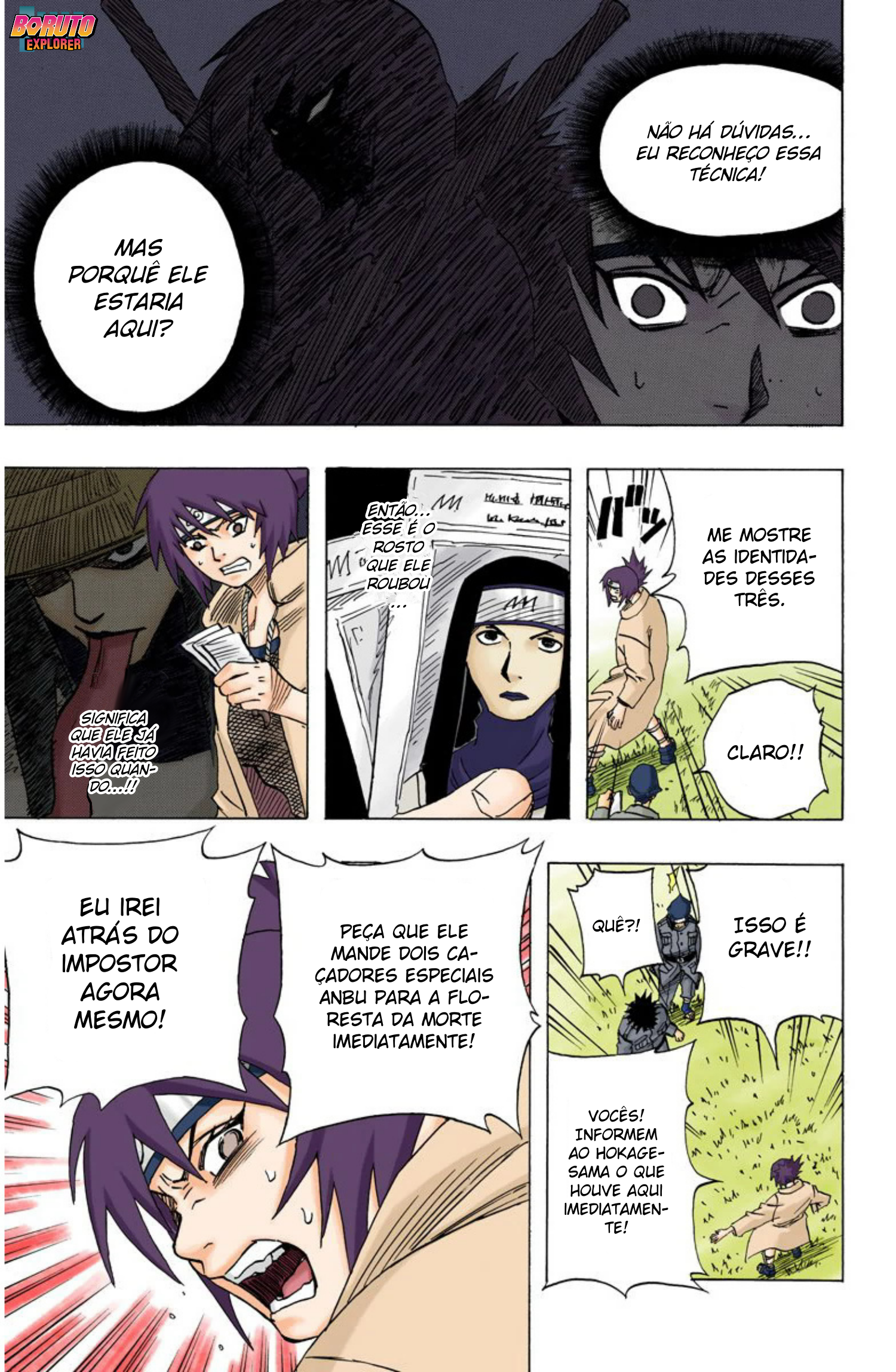 Read Naruto - Versão Colorida Oficial Manga Online