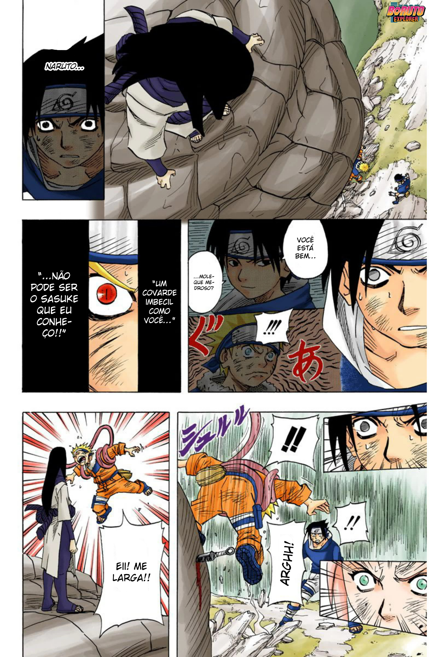 Read Naruto - Versão Colorida Oficial Manga Online