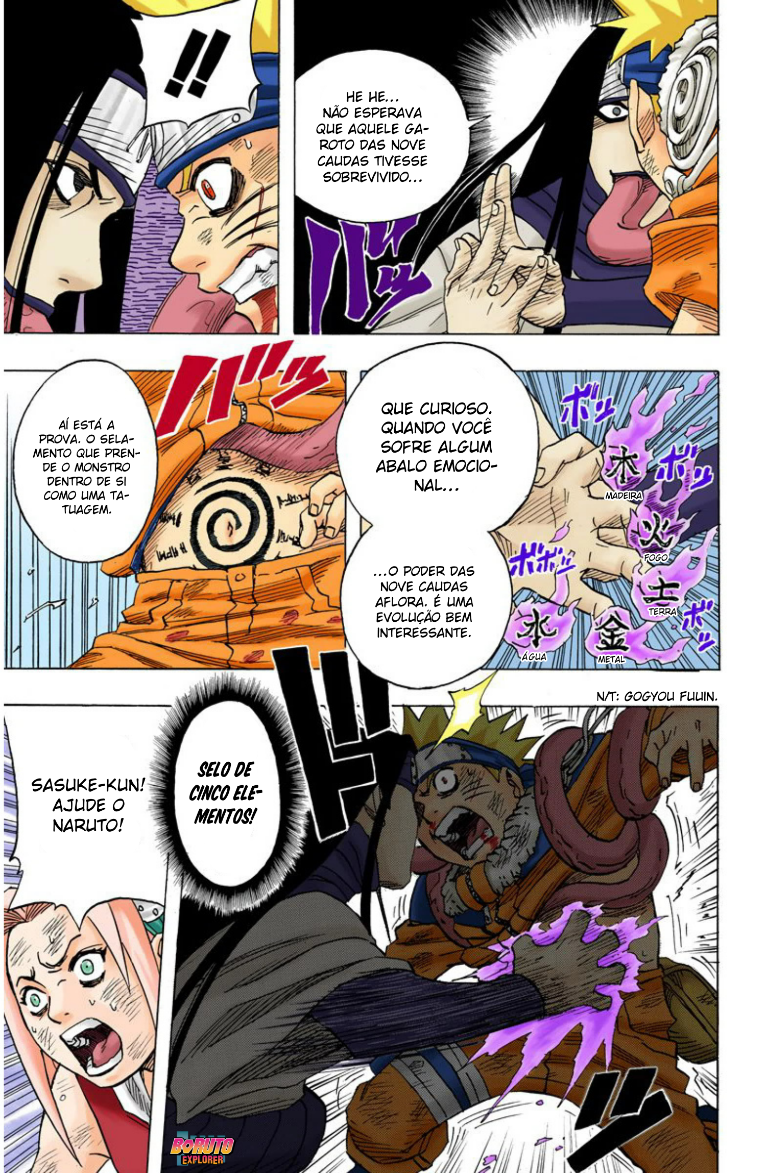 Read Naruto - Versão Colorida Oficial Manga Online