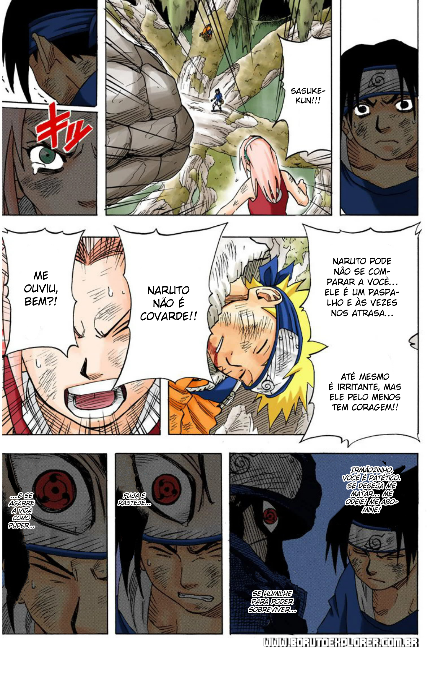 Read Naruto - Versão Colorida Oficial Manga Online