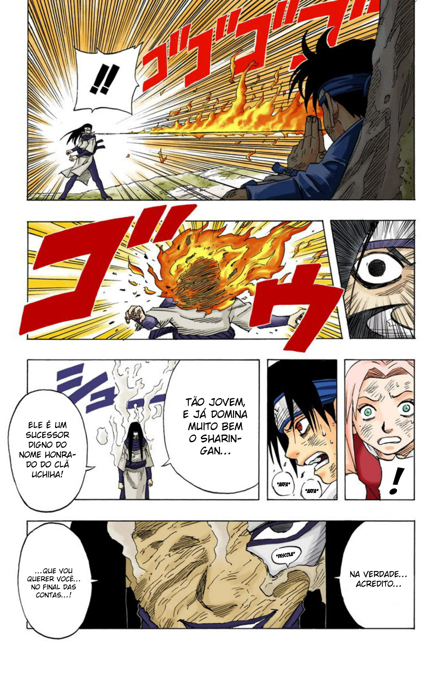 Read Naruto - Versão Colorida Oficial Manga Online