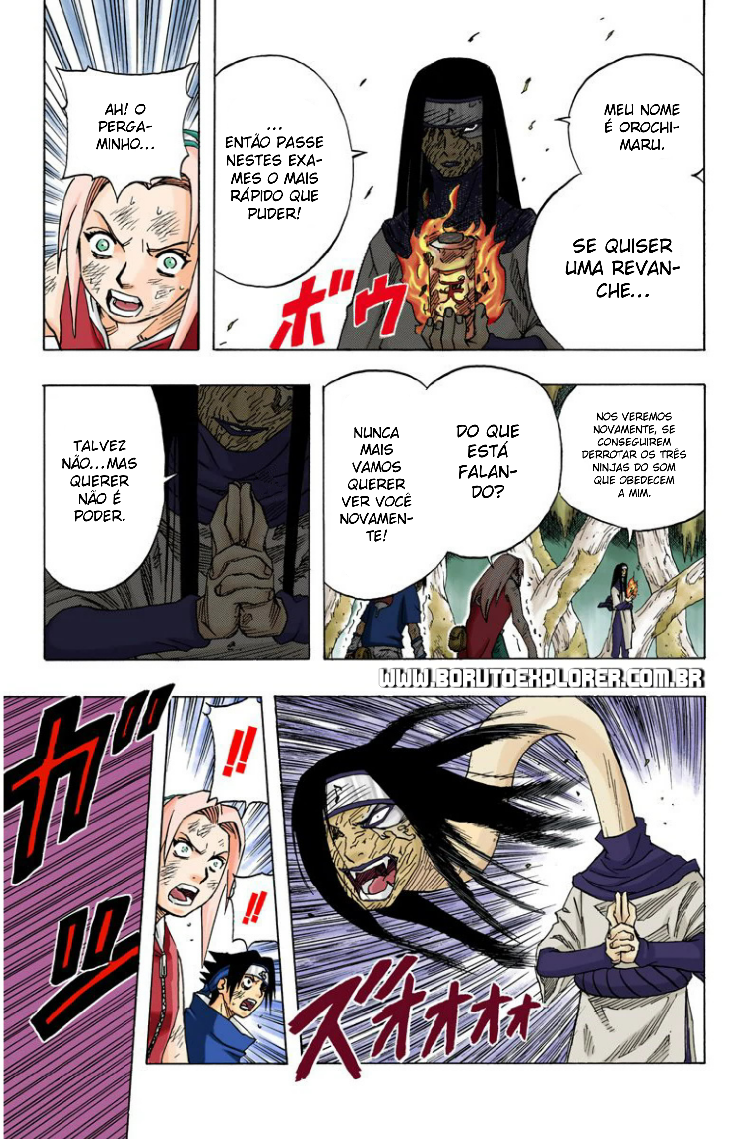 Read Naruto - Versão Colorida Oficial Manga Online