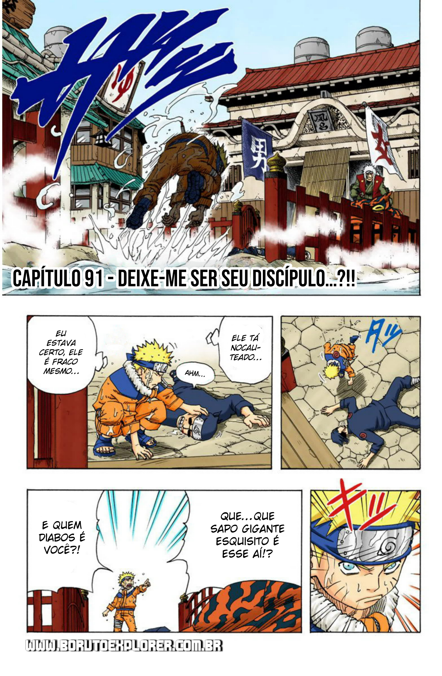 Read Naruto - Versão Colorida Oficial Manga Online