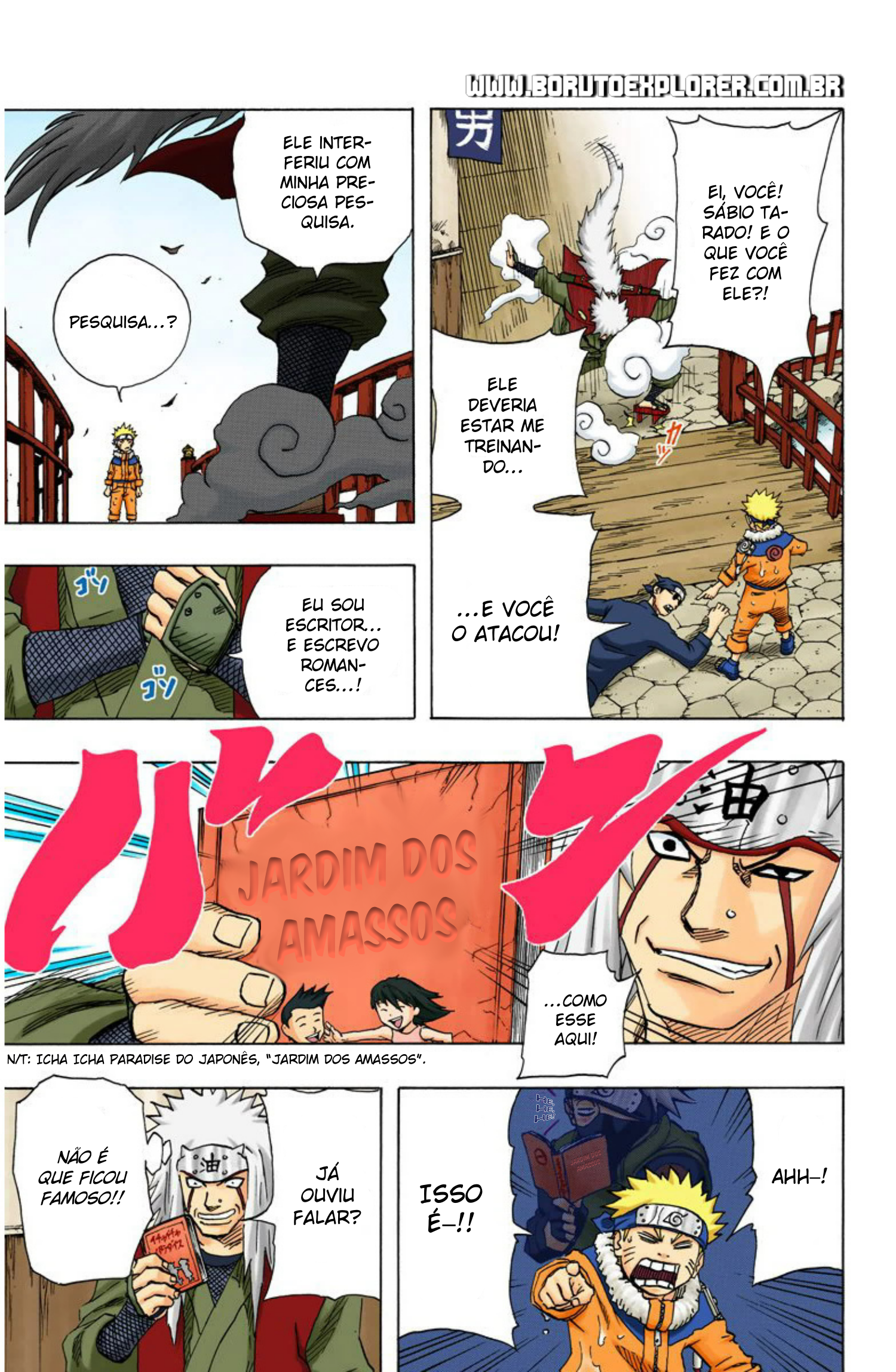 Read Naruto - Versão Colorida Oficial Manga Online