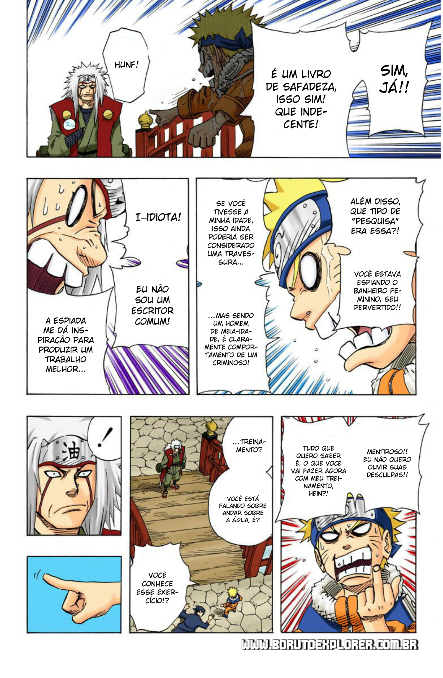Read Naruto - Versão Colorida Oficial Manga Online