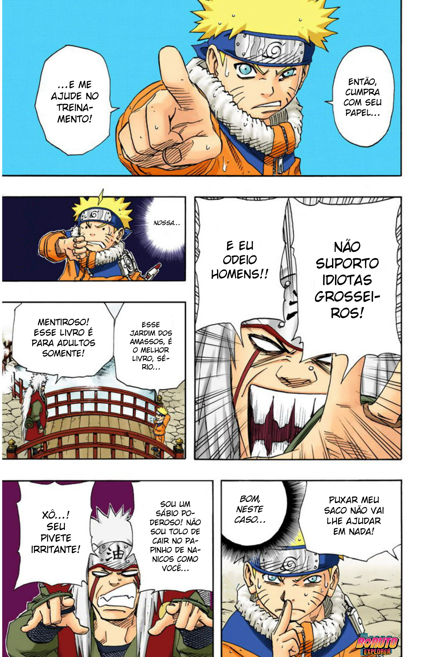 Read Naruto - Versão Colorida Oficial Manga Online
