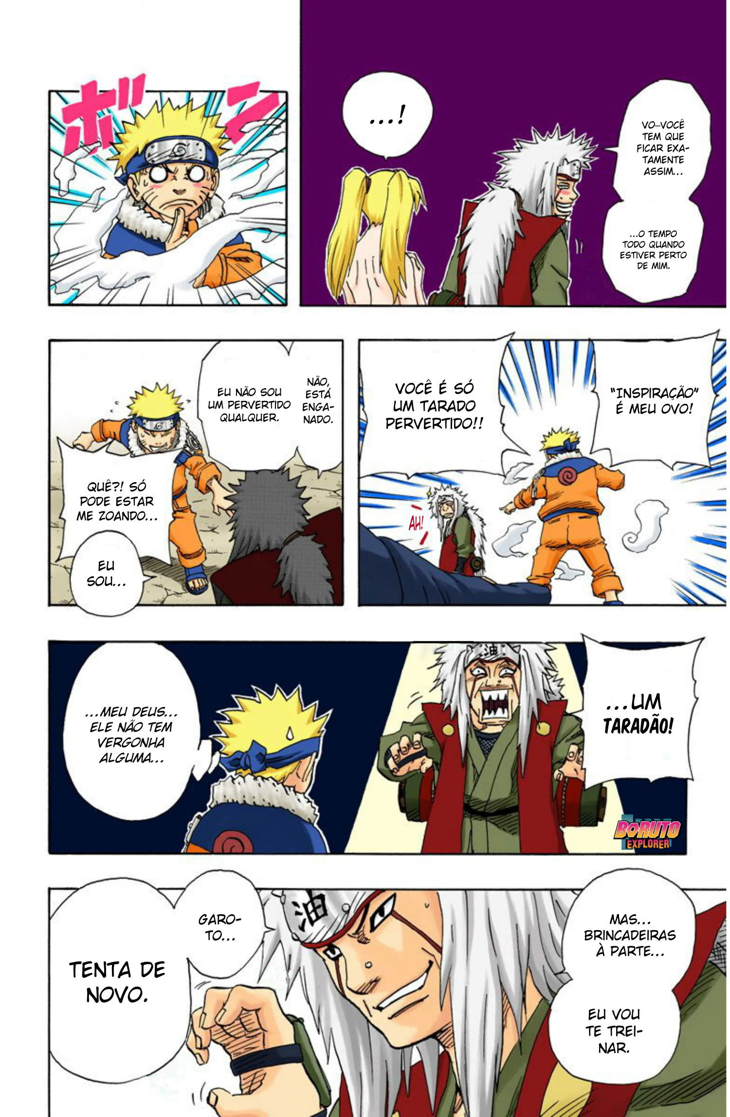 Read Naruto - Versão Colorida Oficial Manga Online