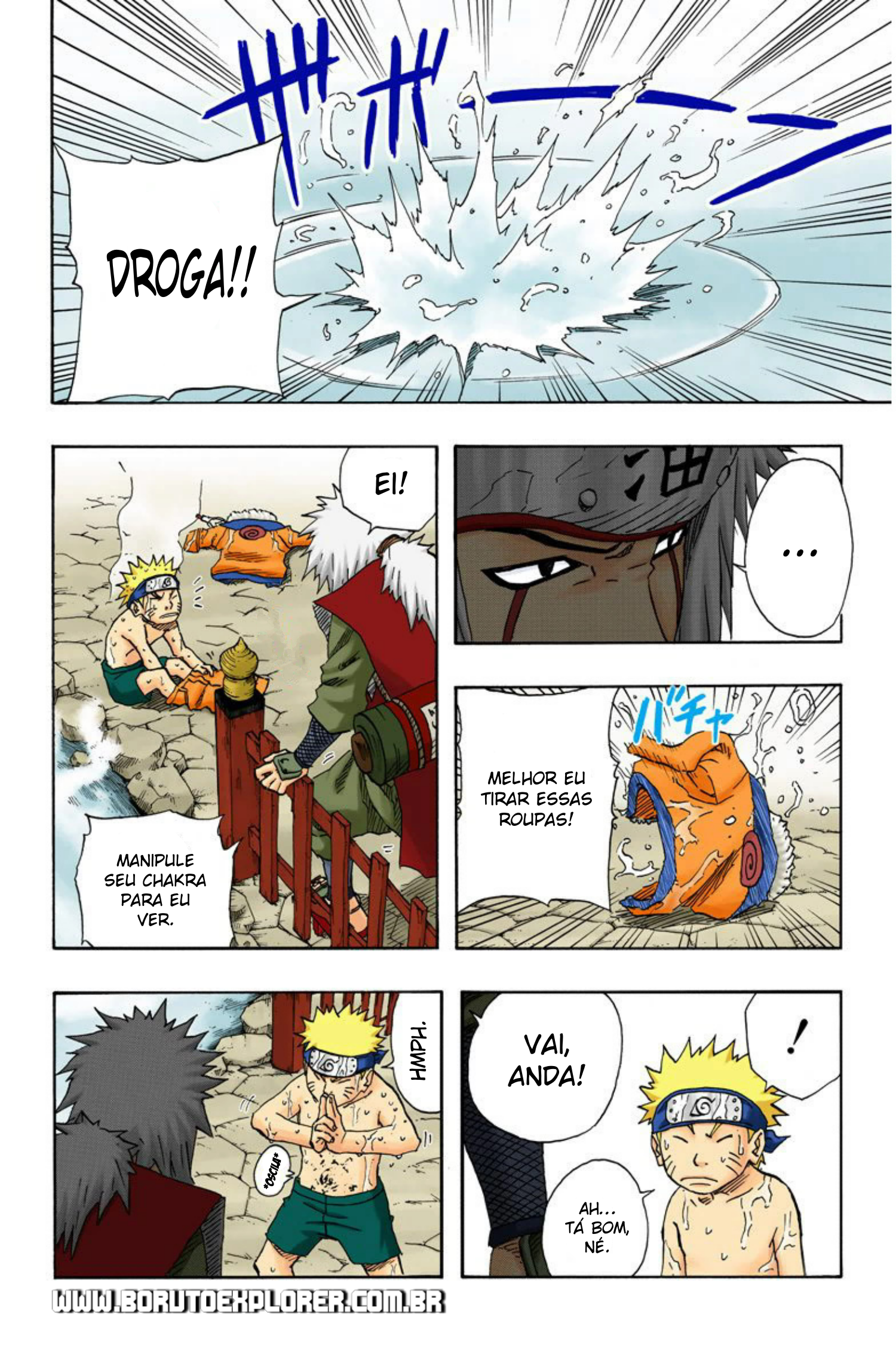 Read Naruto - Versão Colorida Oficial Manga Online
