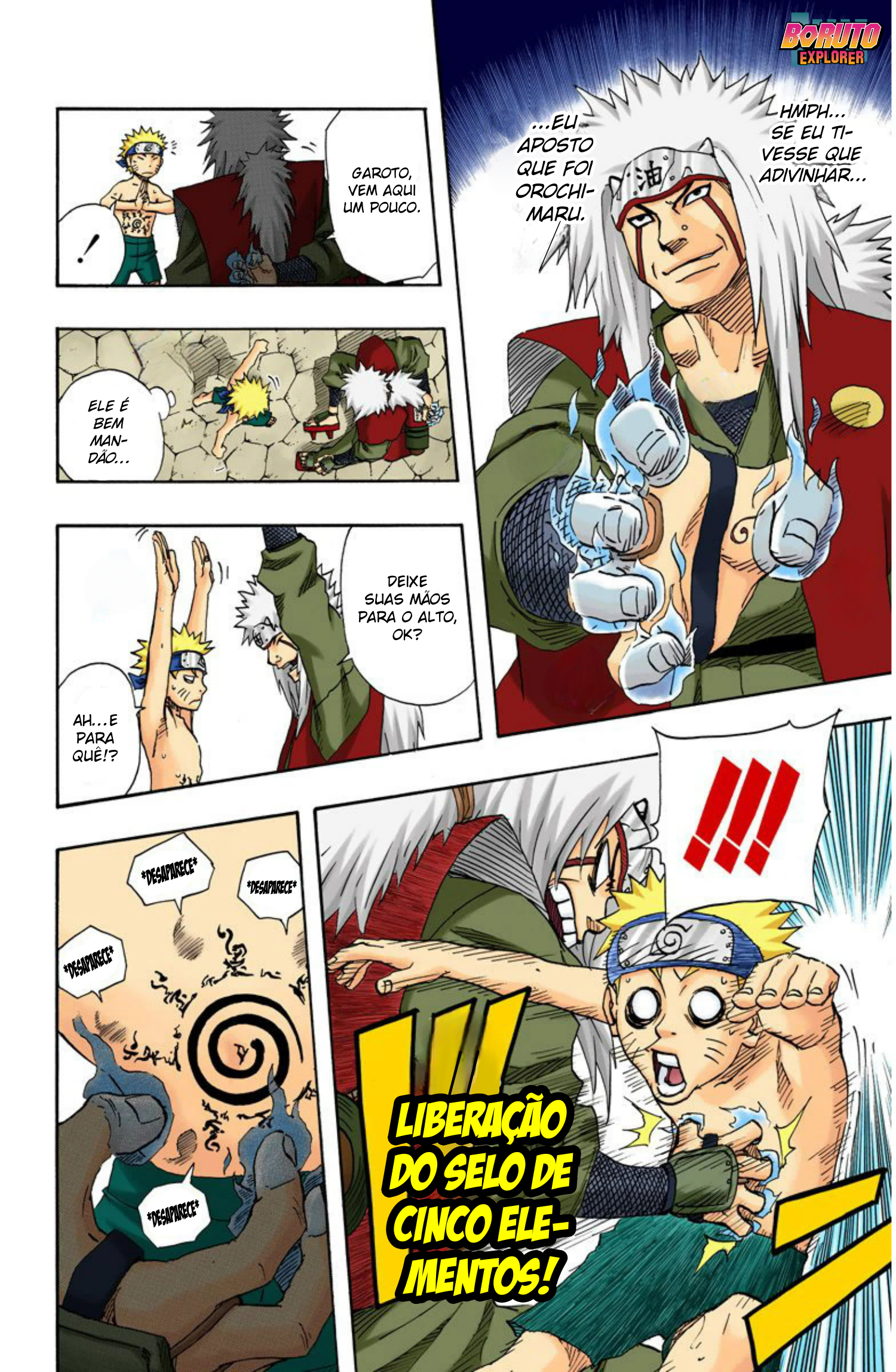 Read Naruto - Versão Colorida Oficial Manga Online