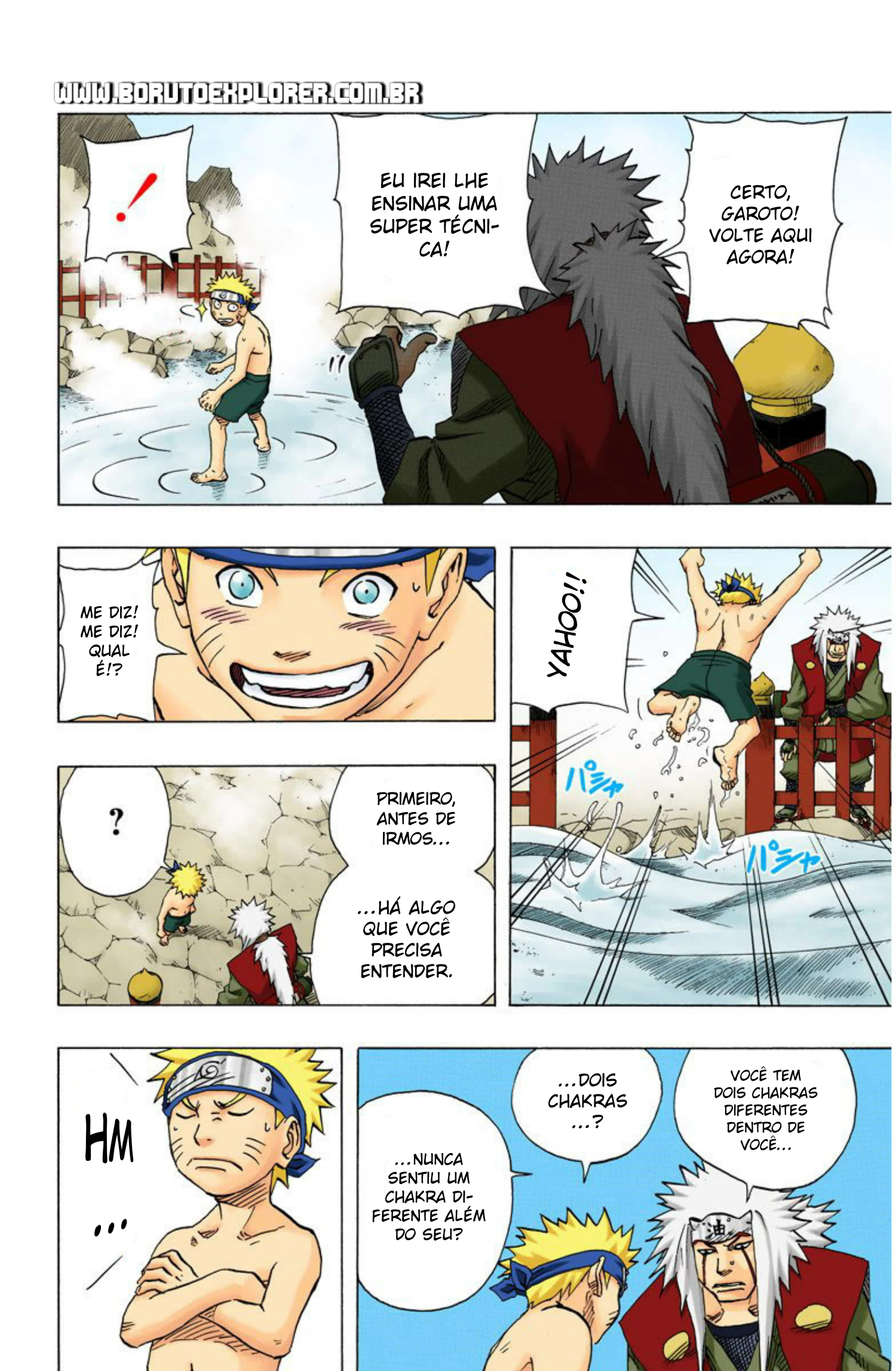 Read Naruto - Versão Colorida Oficial Manga Online