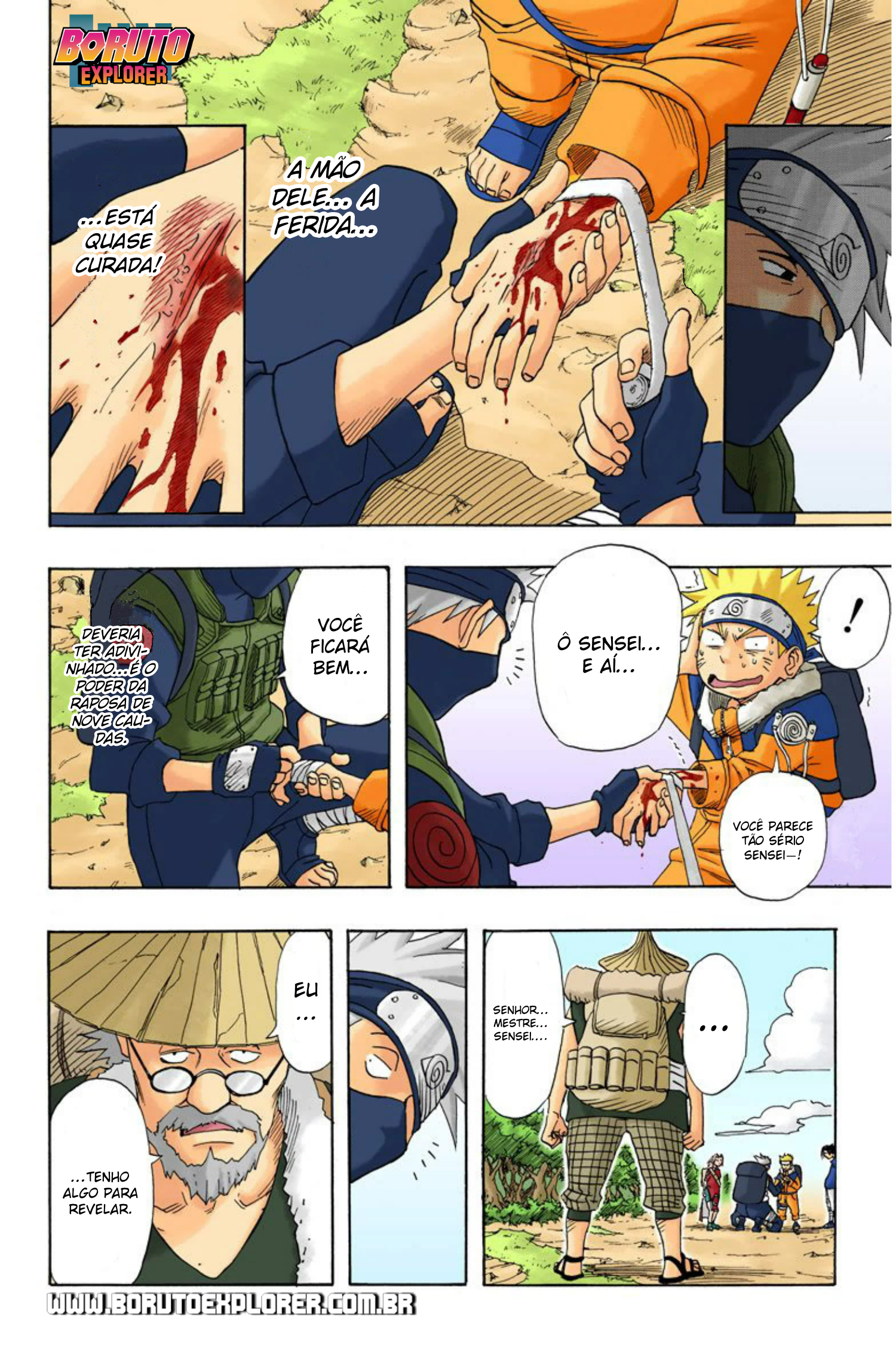 Read Naruto - Versão Colorida Oficial Manga Online