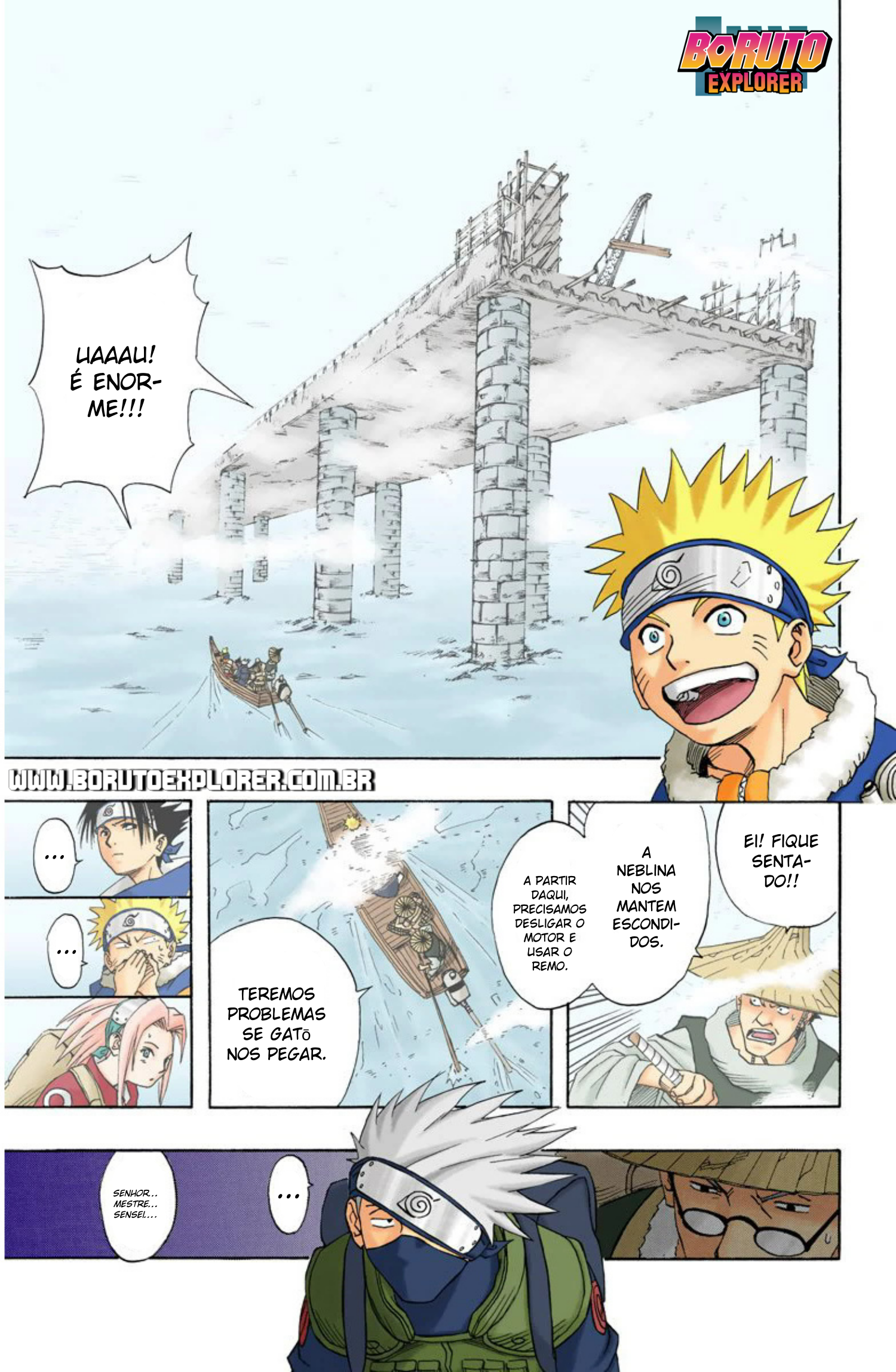 Read Naruto - Versão Colorida Oficial Manga Online