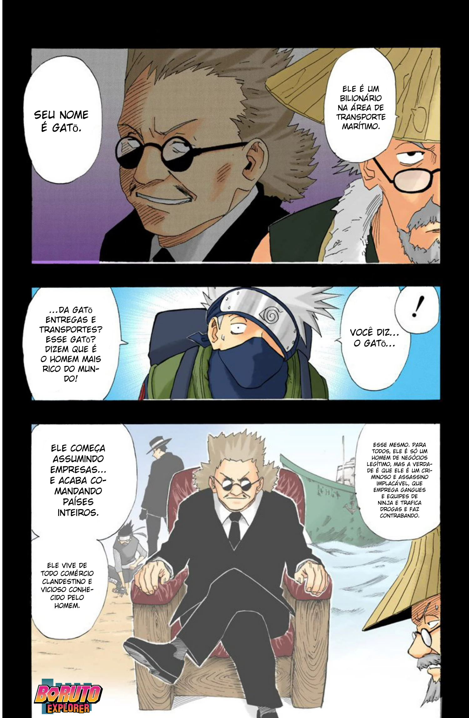 Read Naruto - Versão Colorida Oficial Manga Online