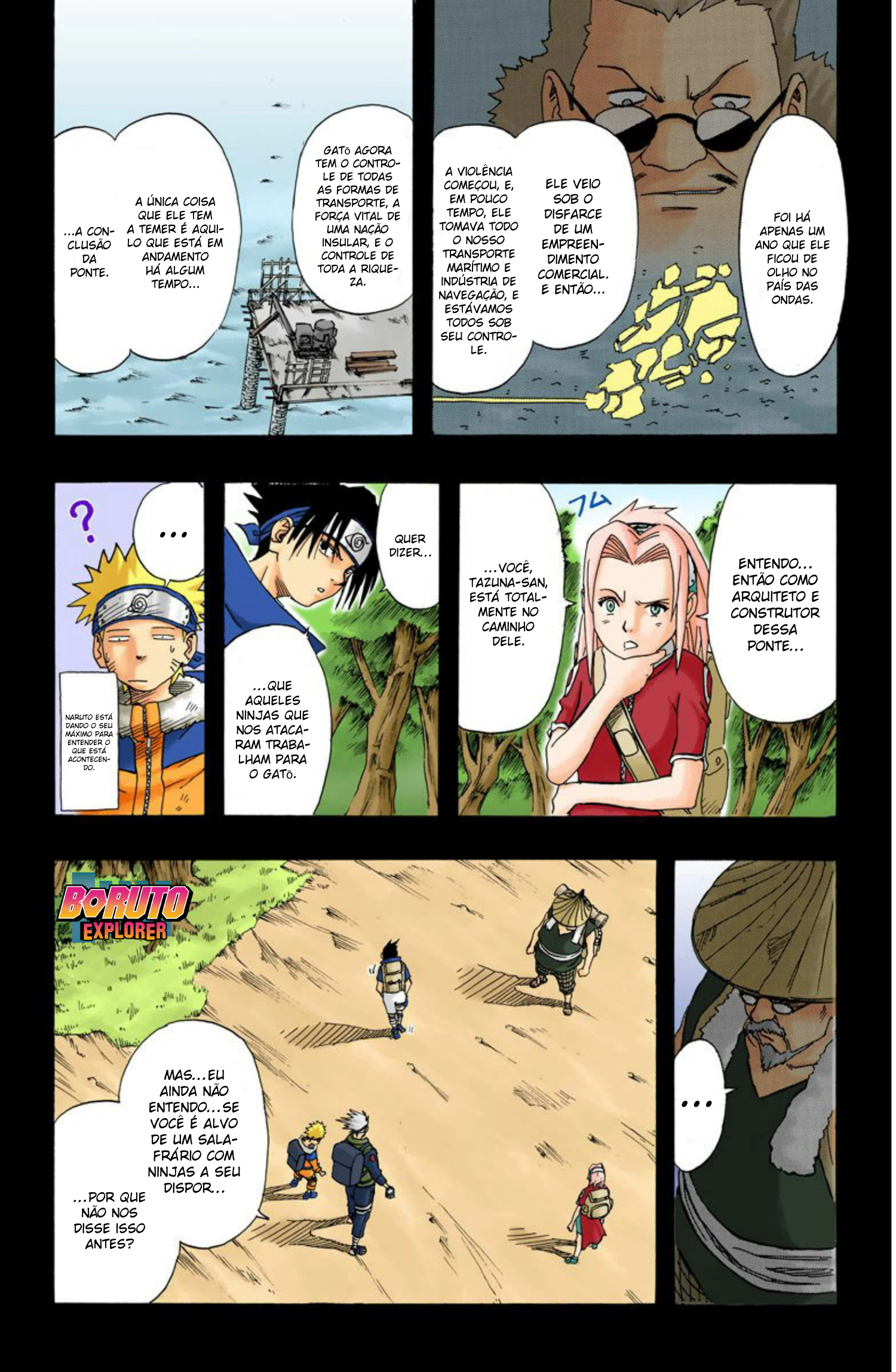 Read Naruto - Versão Colorida Oficial Manga Online