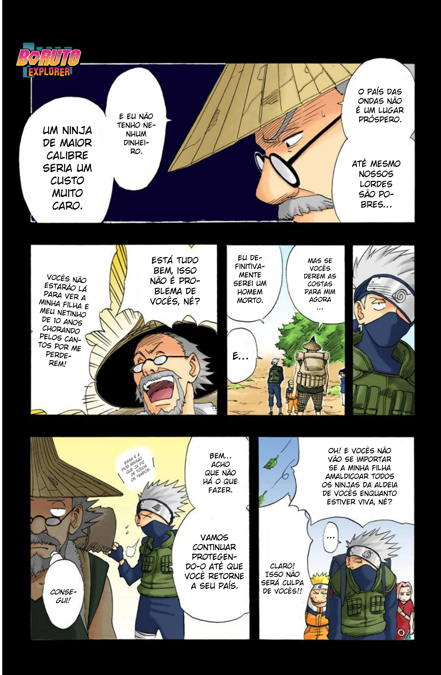 Read Naruto - Versão Colorida Oficial Manga Online
