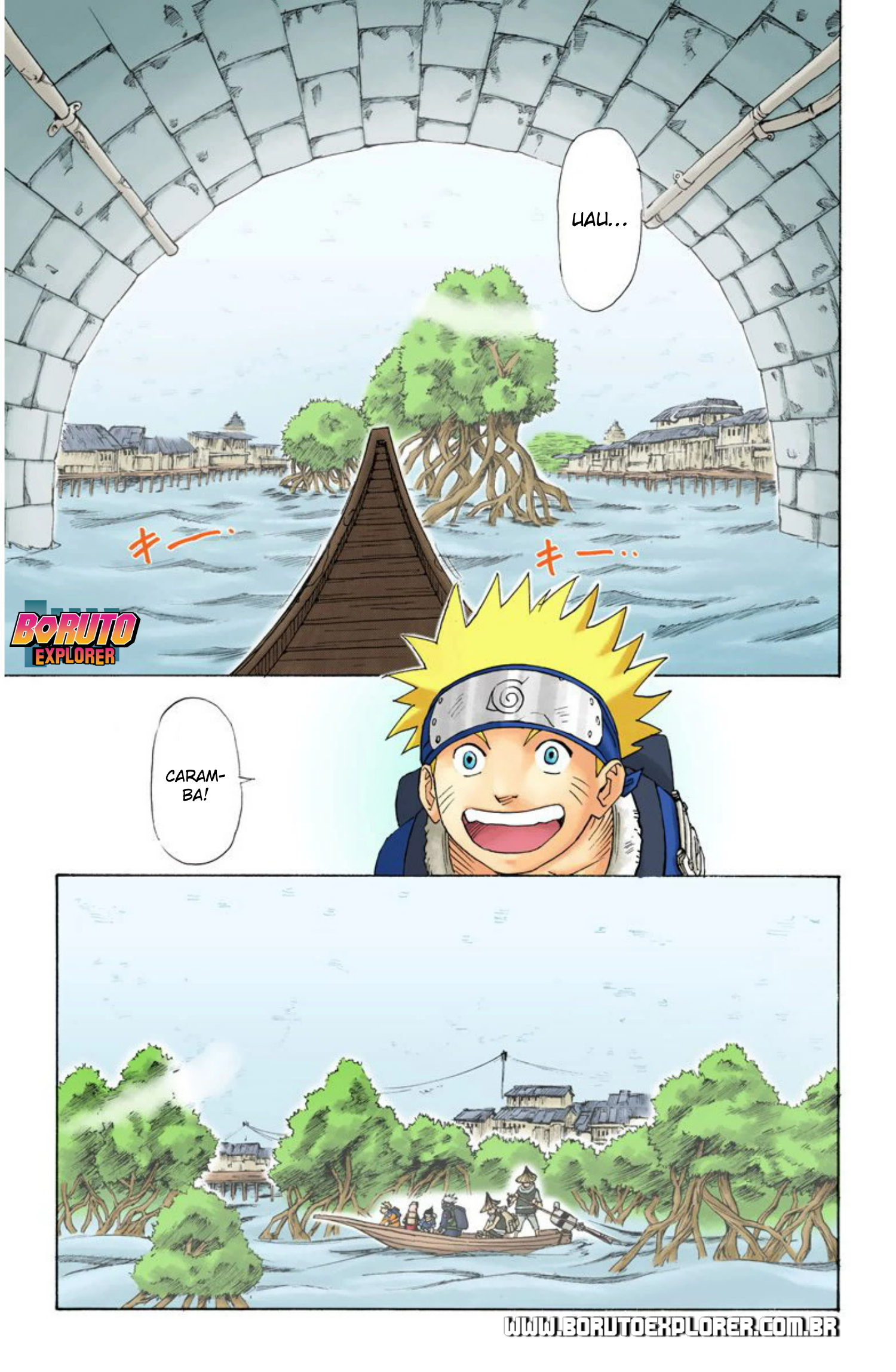 Read Naruto - Versão Colorida Oficial Manga Online