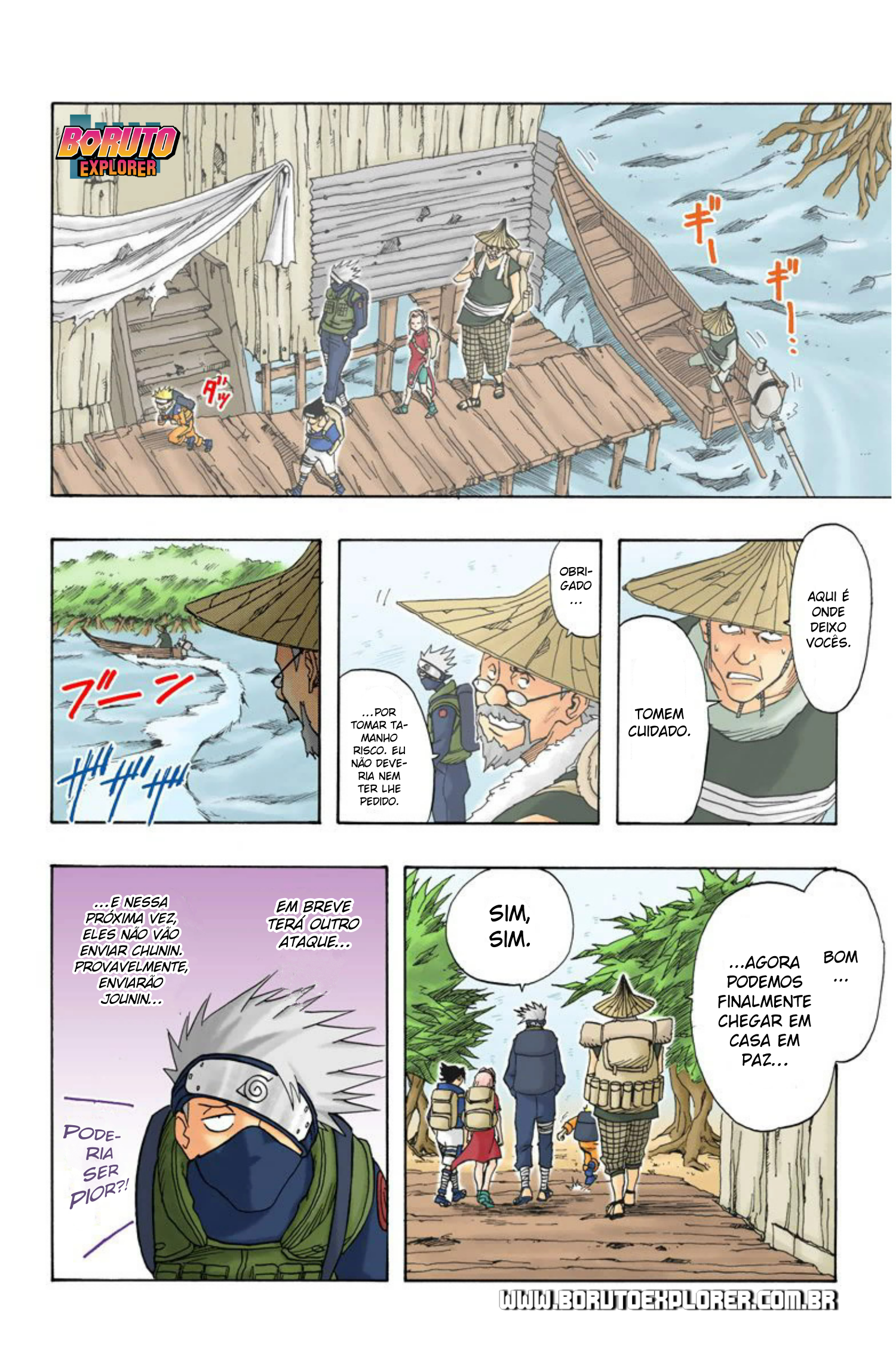 Read Naruto - Versão Colorida Oficial Manga Online