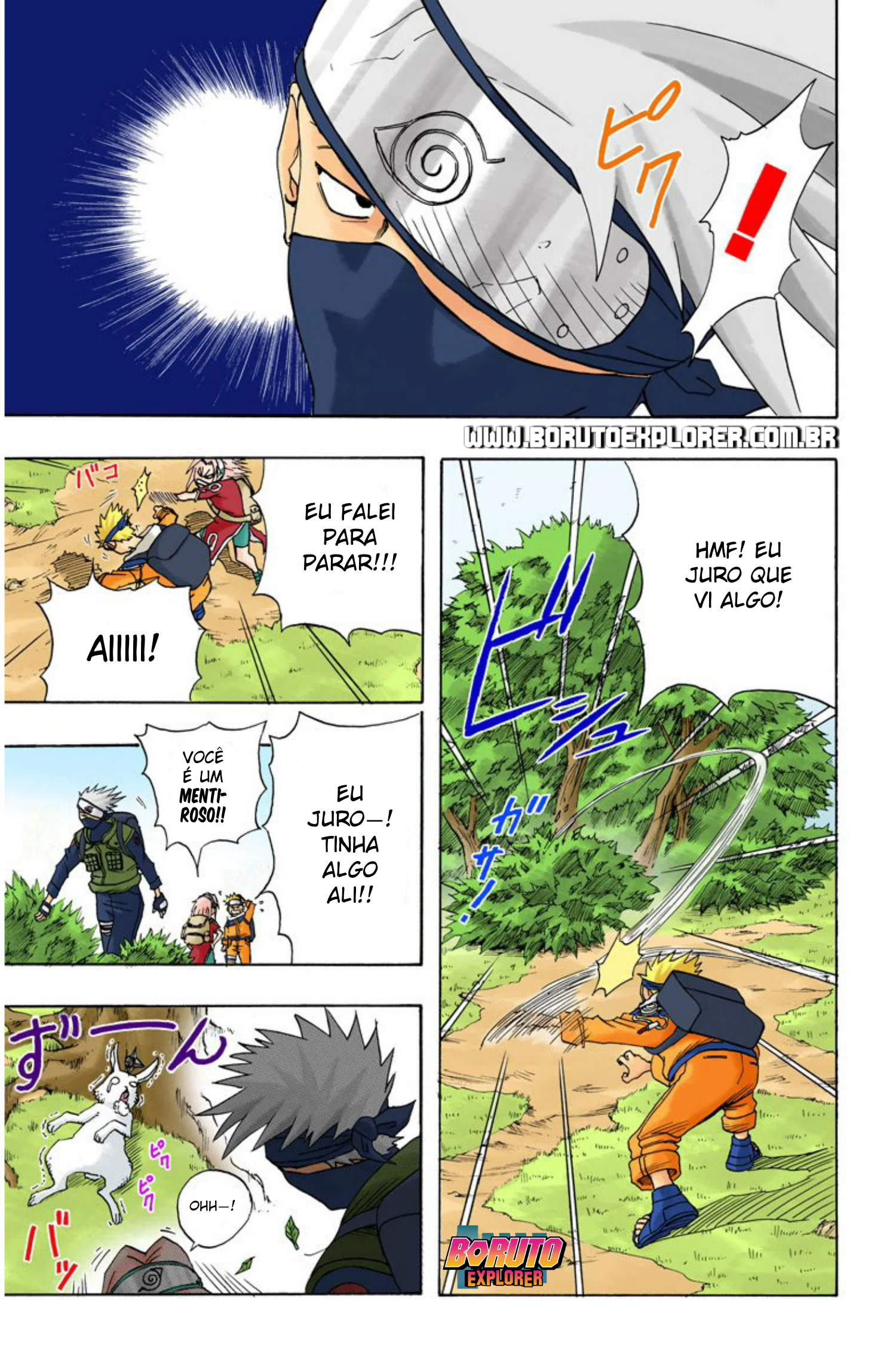 Read Naruto - Versão Colorida Oficial Manga Online
