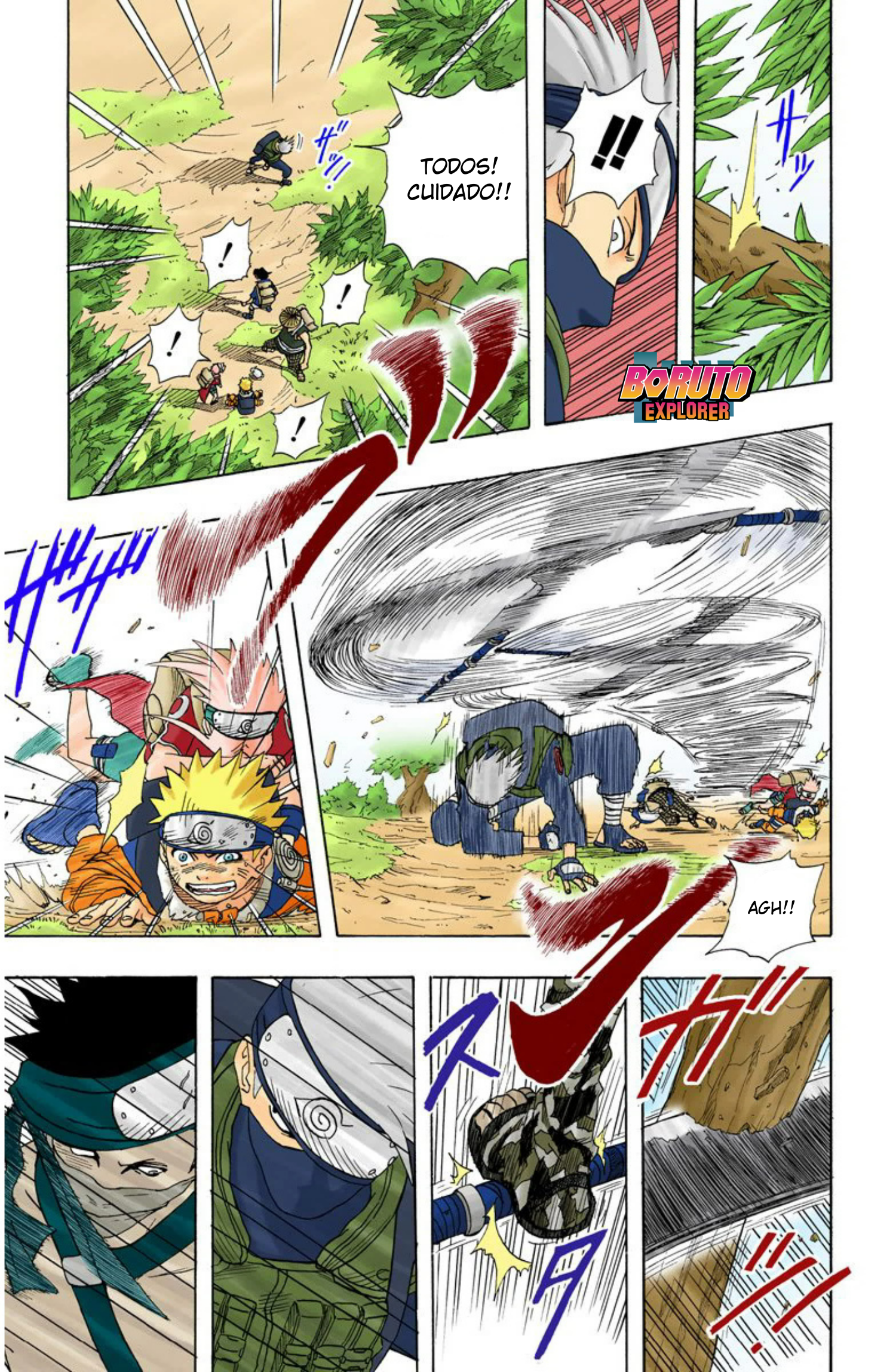 Read Naruto - Versão Colorida Oficial Manga Online