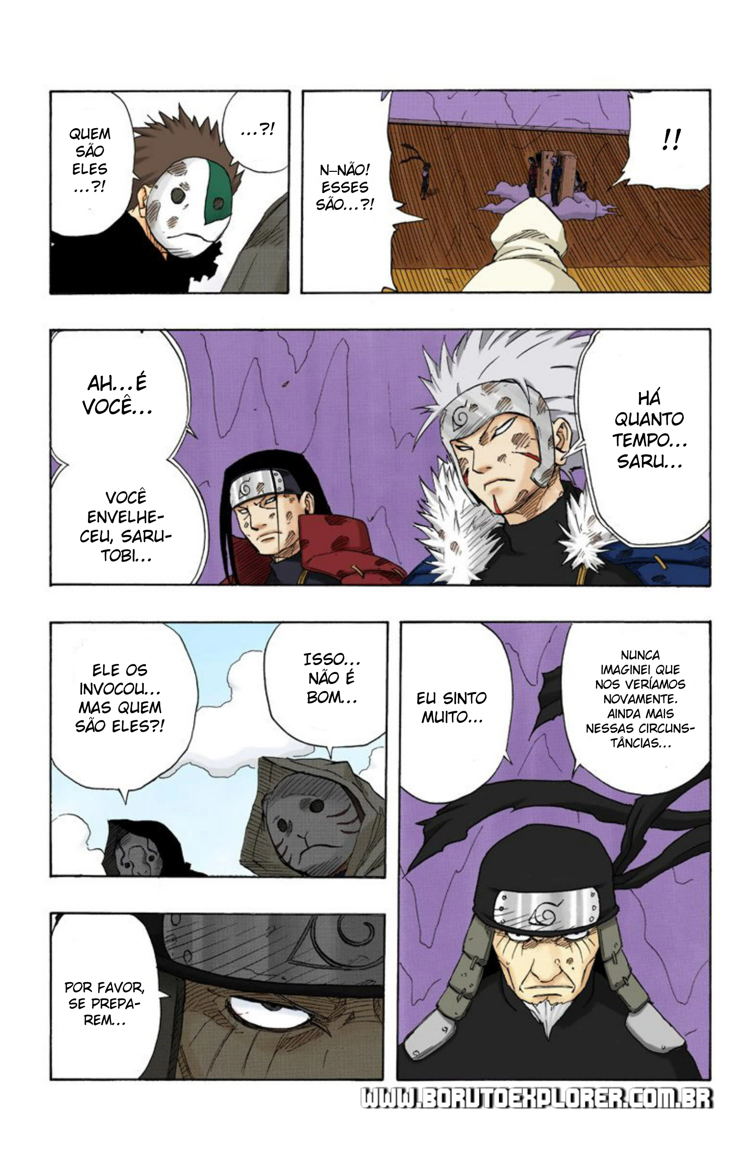 Read Naruto - Versão Colorida Oficial Manga Online