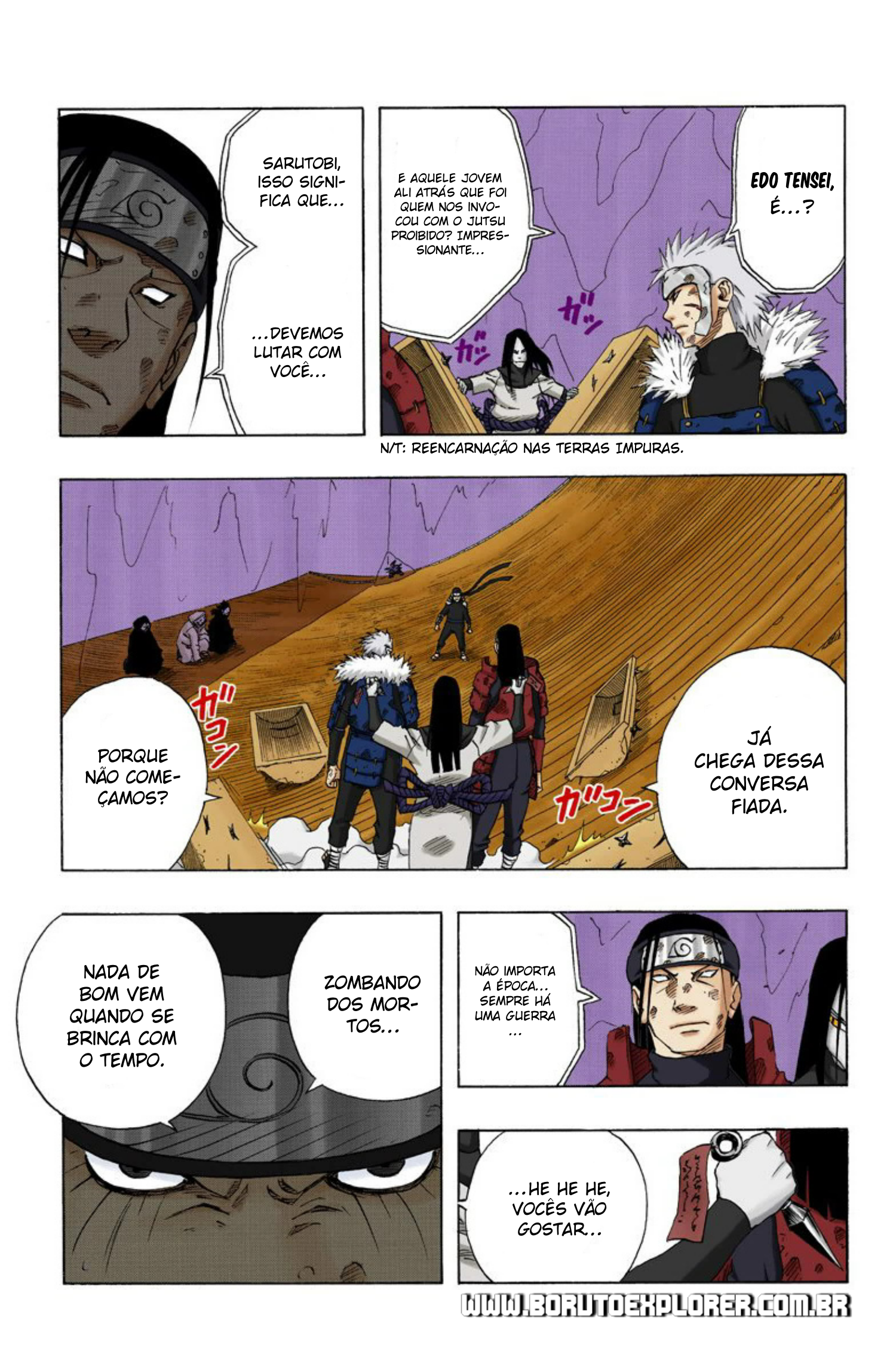 Read Naruto - Versão Colorida Oficial Manga Online