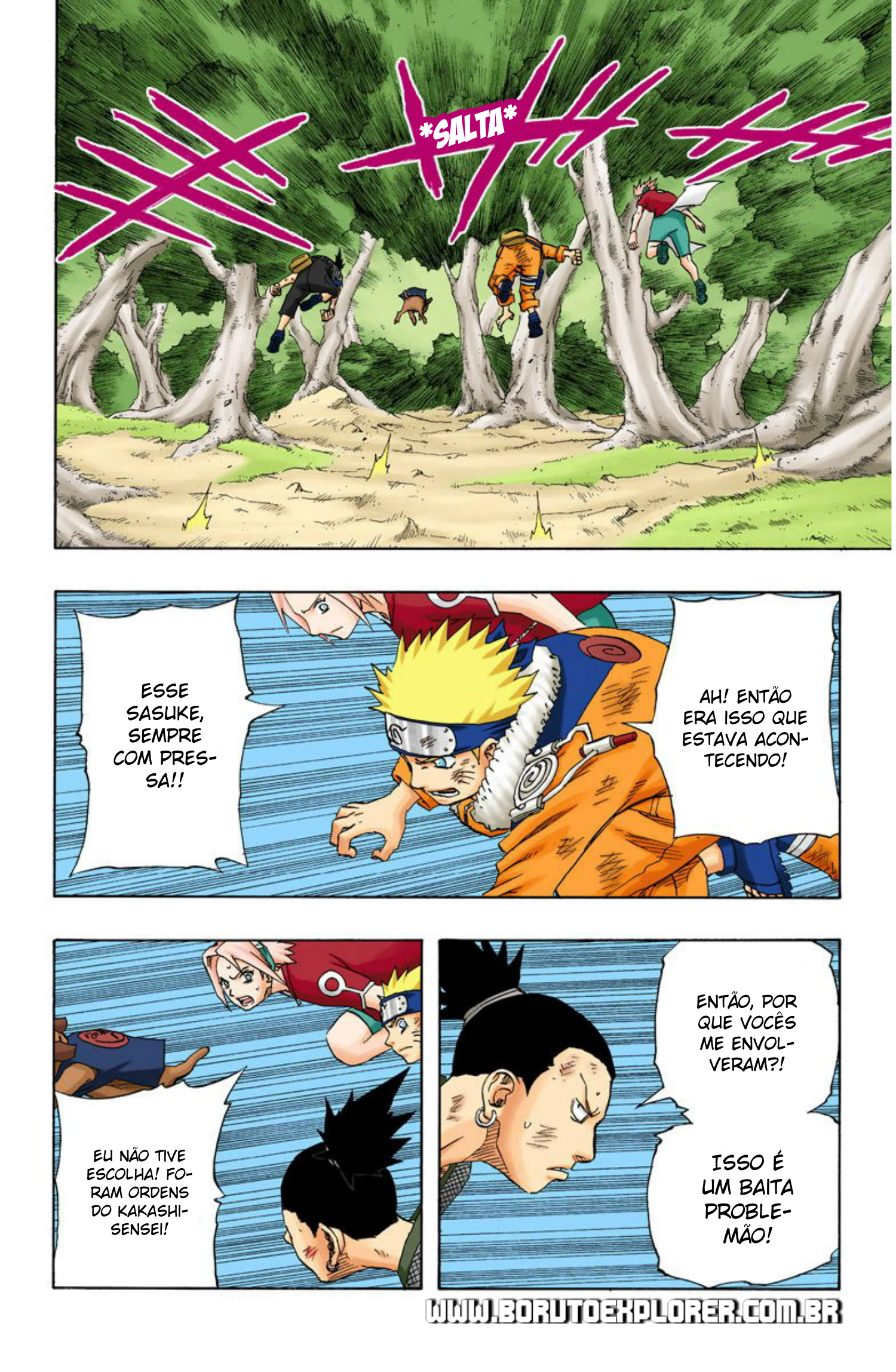 Read Naruto - Versão Colorida Oficial Manga Online