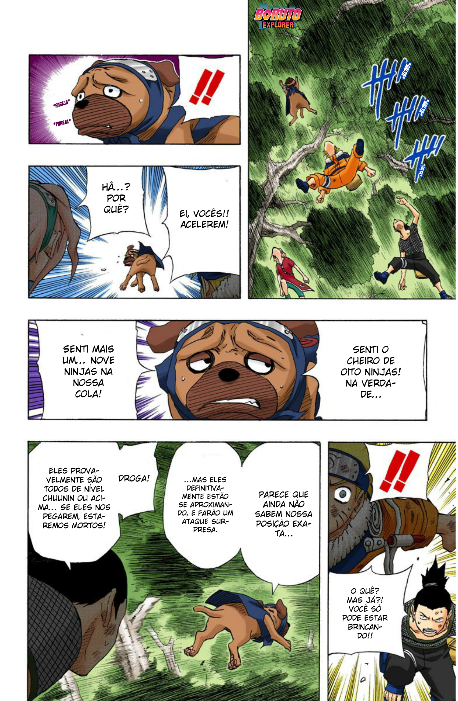 Read Naruto - Versão Colorida Oficial Manga Online