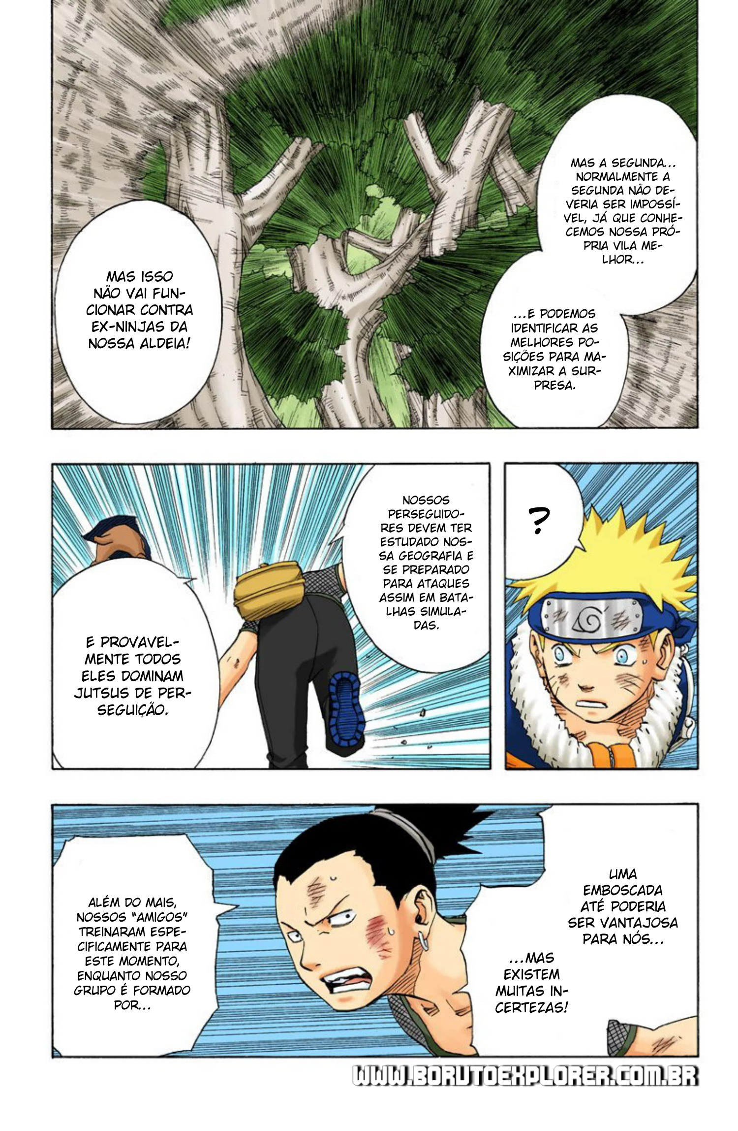 Read Naruto - Versão Colorida Oficial Manga Online