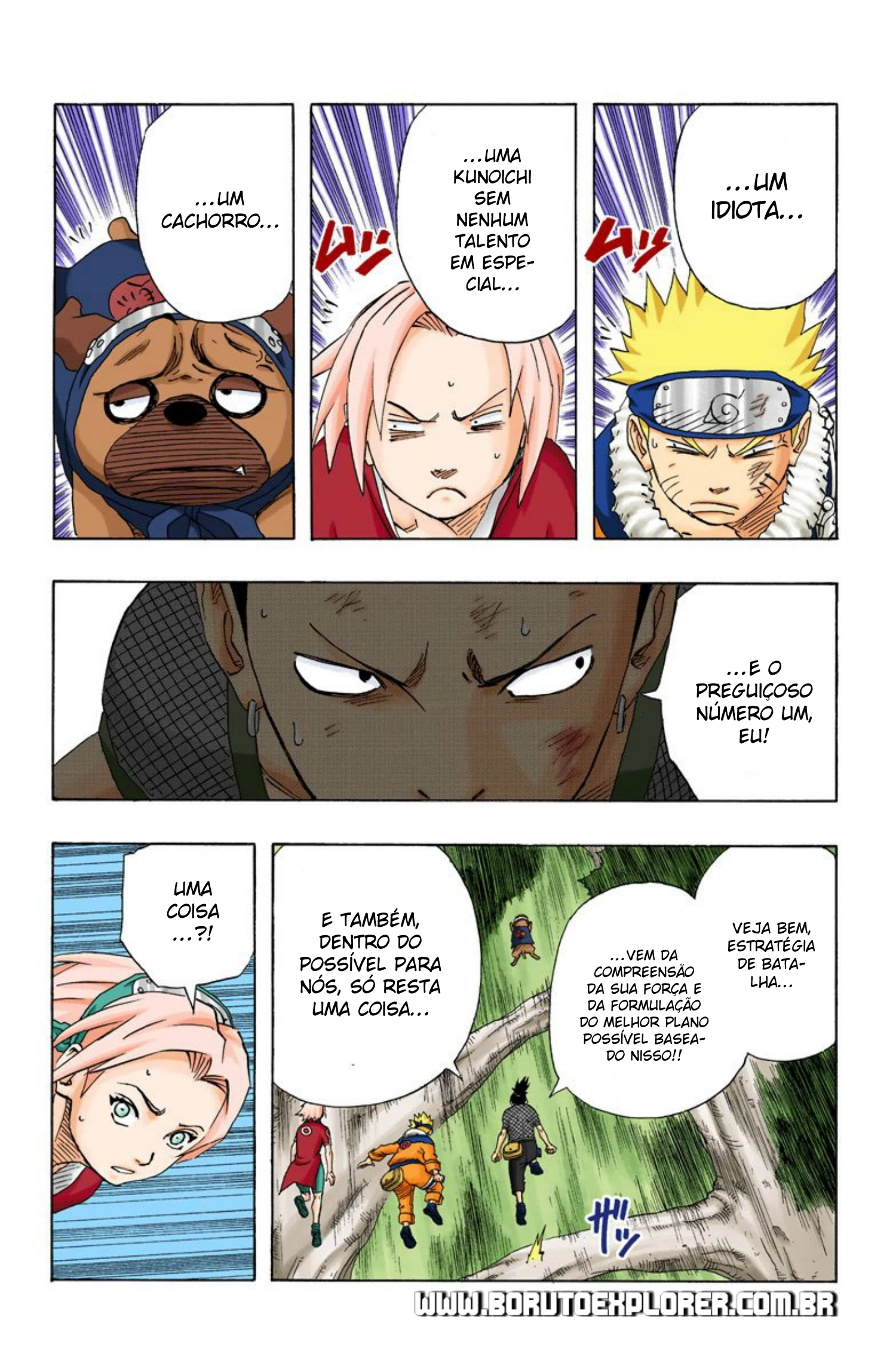 Read Naruto - Versão Colorida Oficial Manga Online