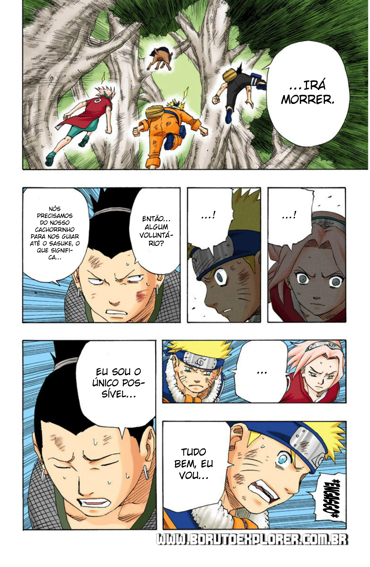 Read Naruto - Versão Colorida Oficial Manga Online