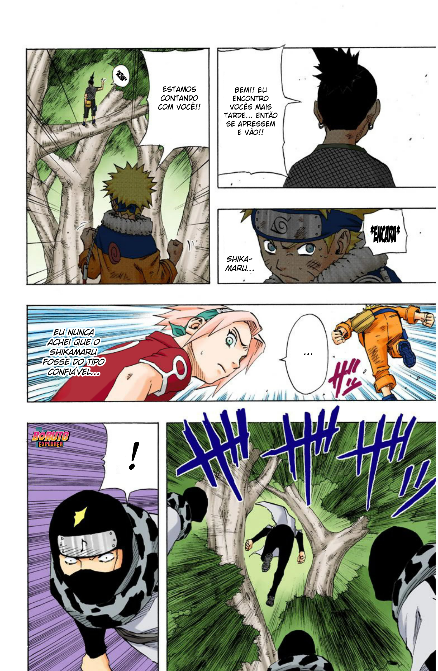 Read Naruto - Versão Colorida Oficial Manga Online