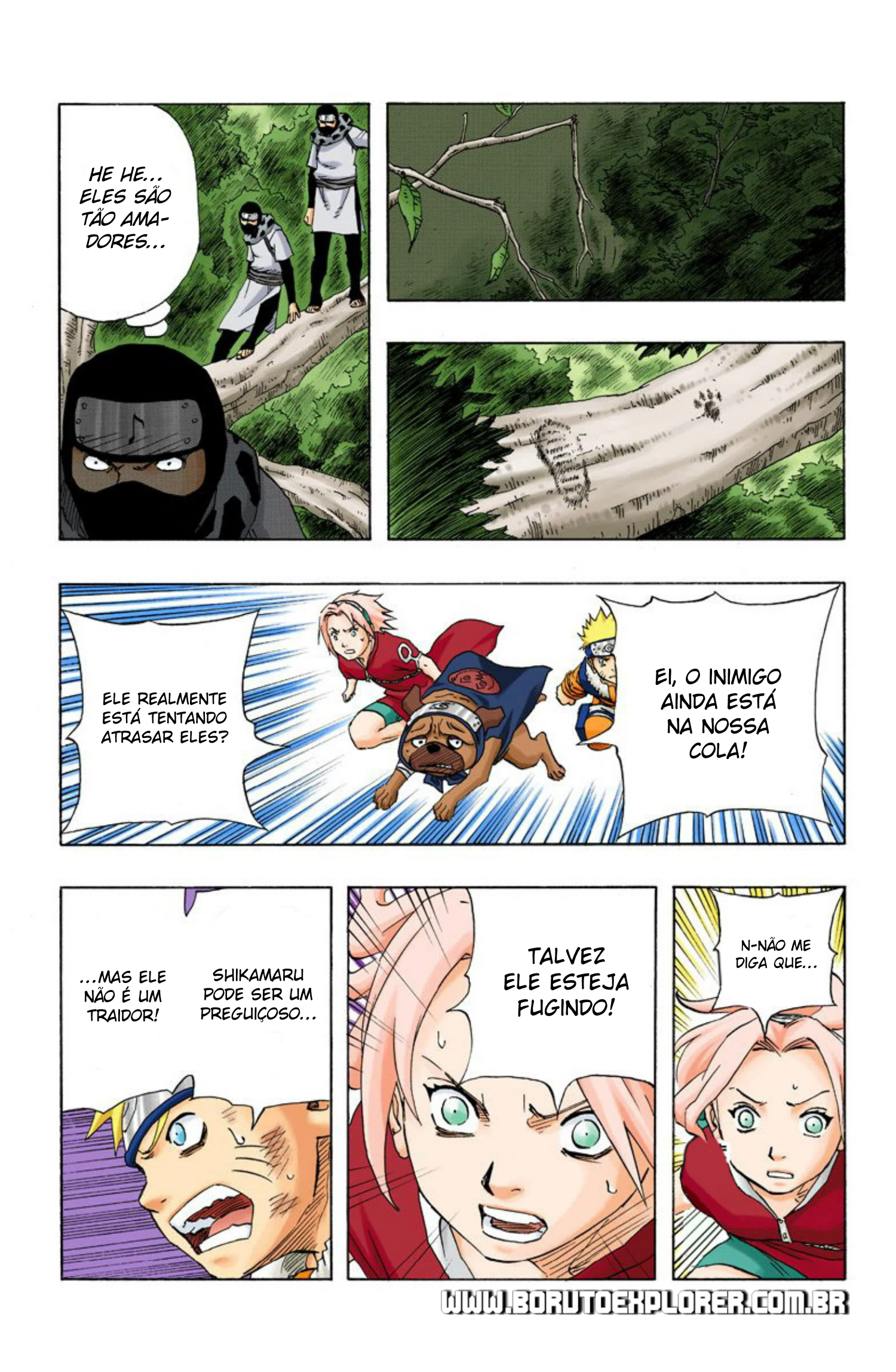 Read Naruto - Versão Colorida Oficial Manga Online