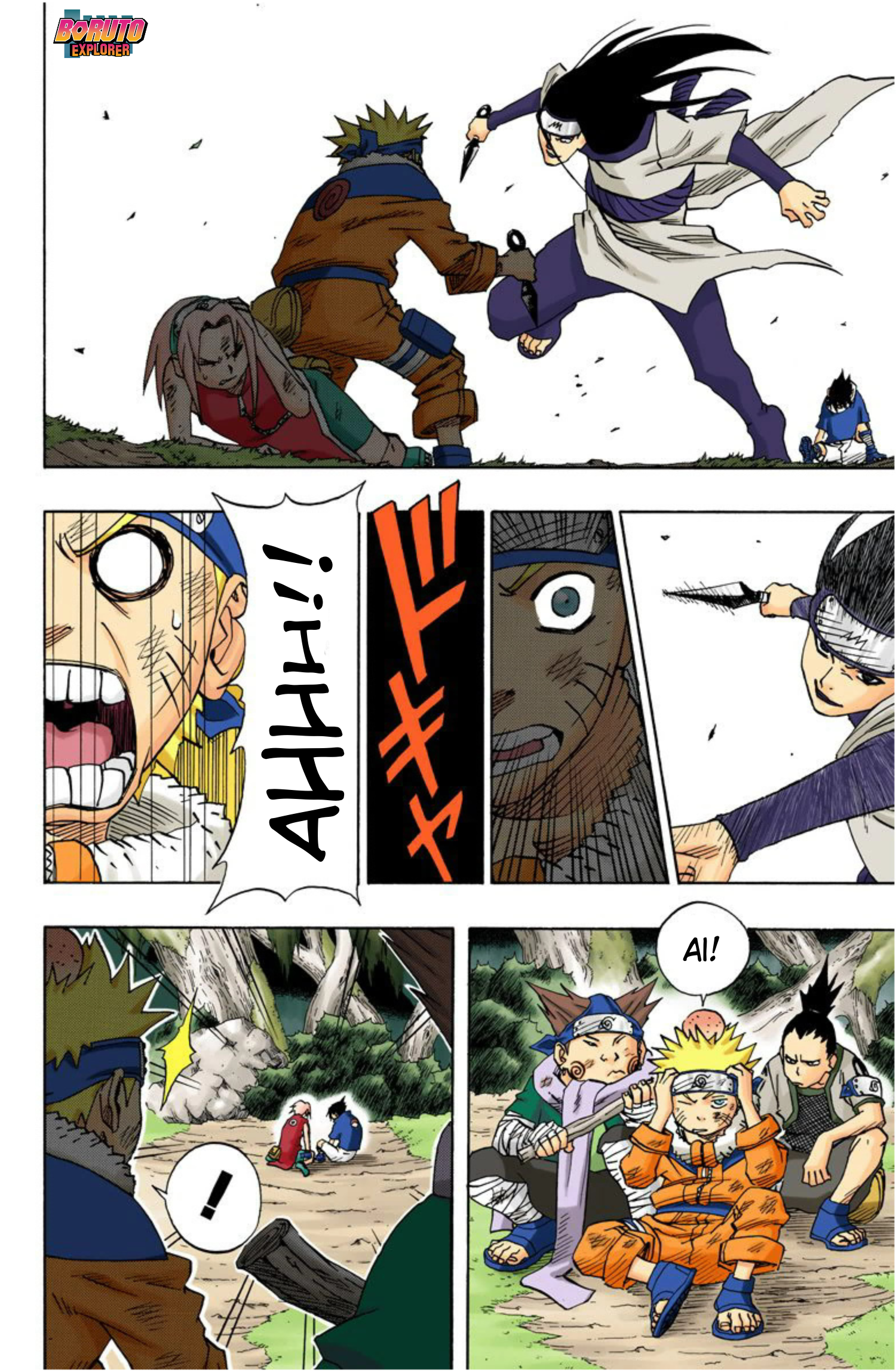 Read Naruto - Versão Colorida Oficial Manga Online