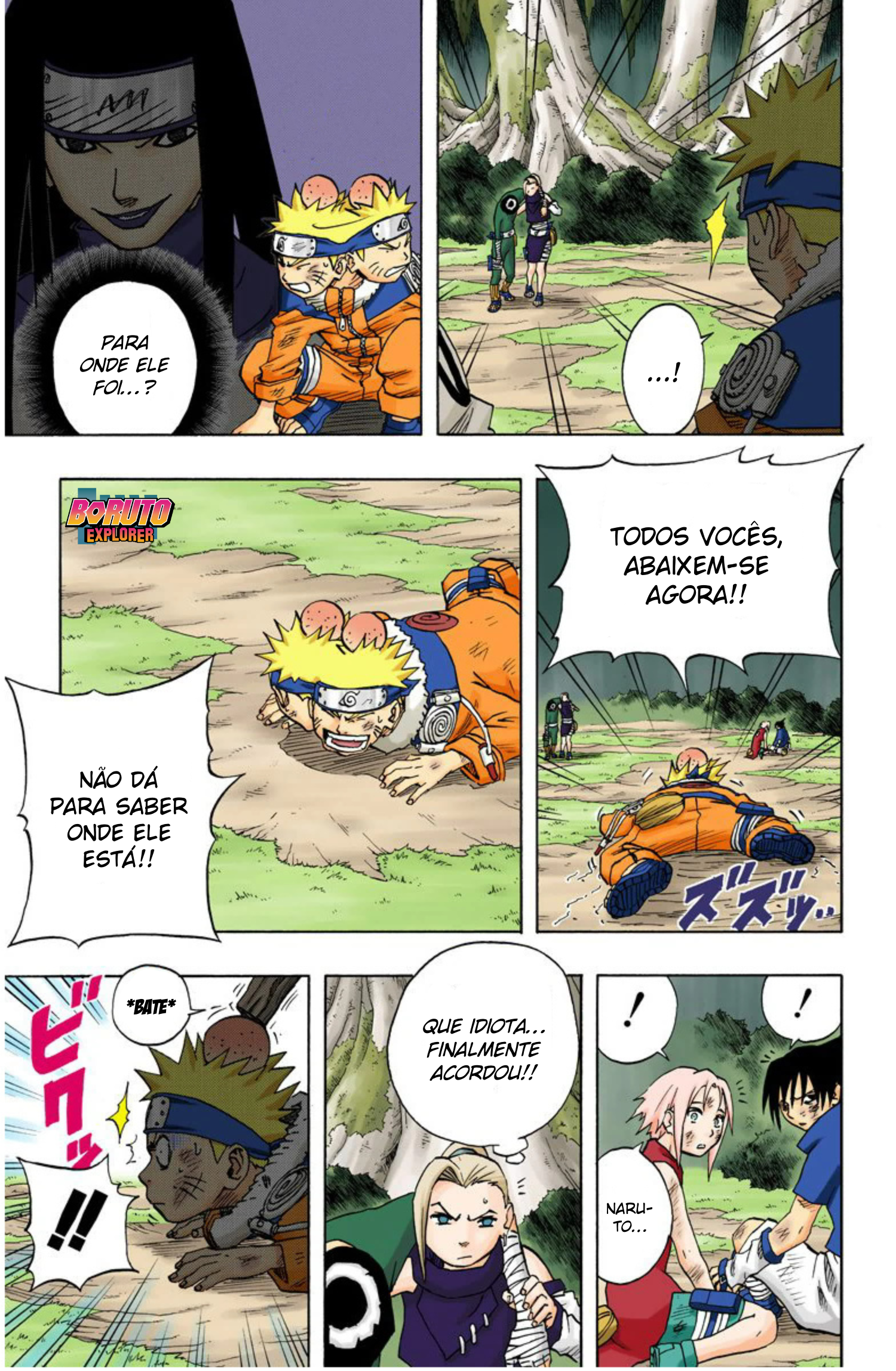 Read Naruto - Versão Colorida Oficial Manga Online
