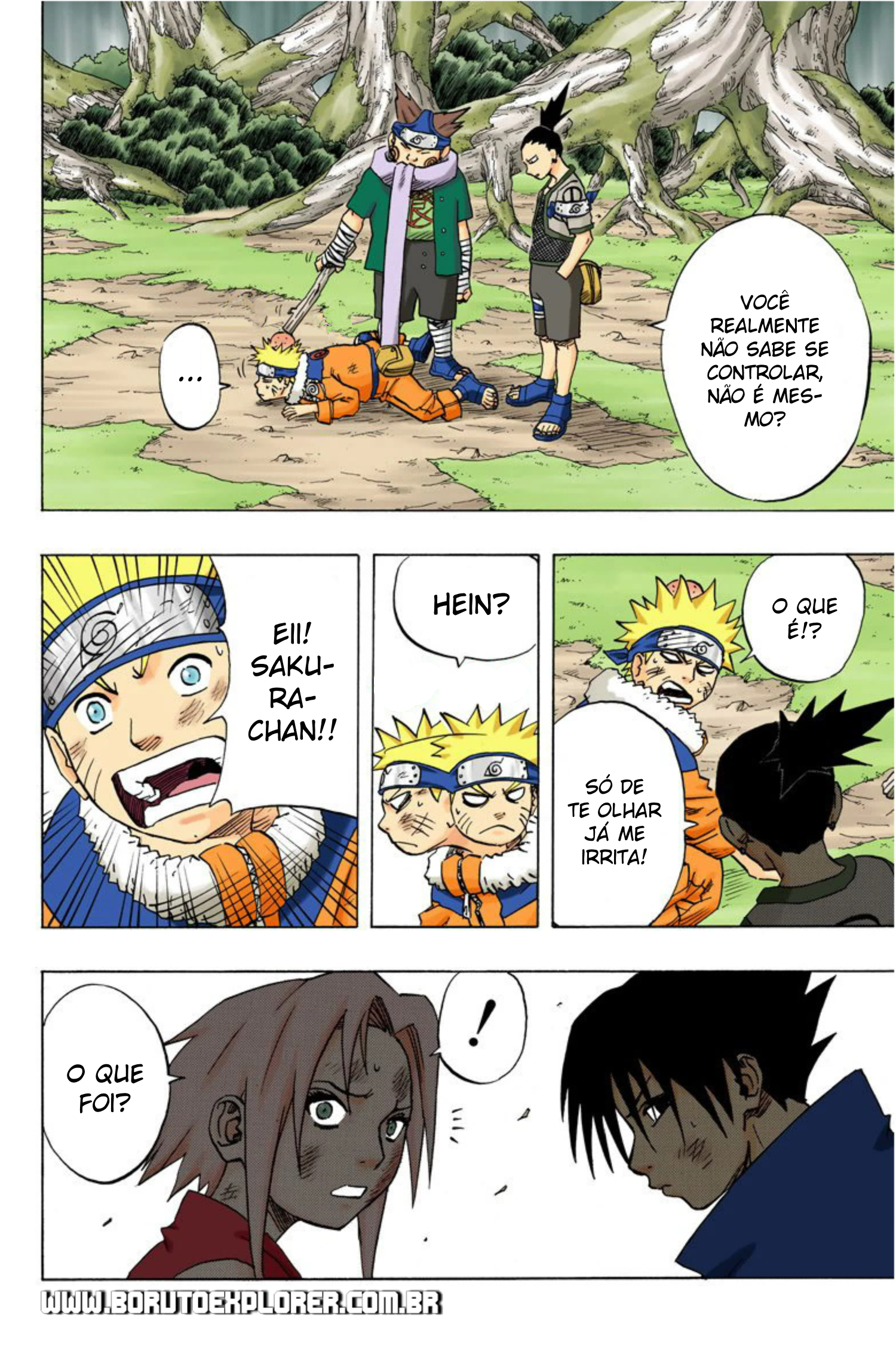 Read Naruto - Versão Colorida Oficial Manga Online