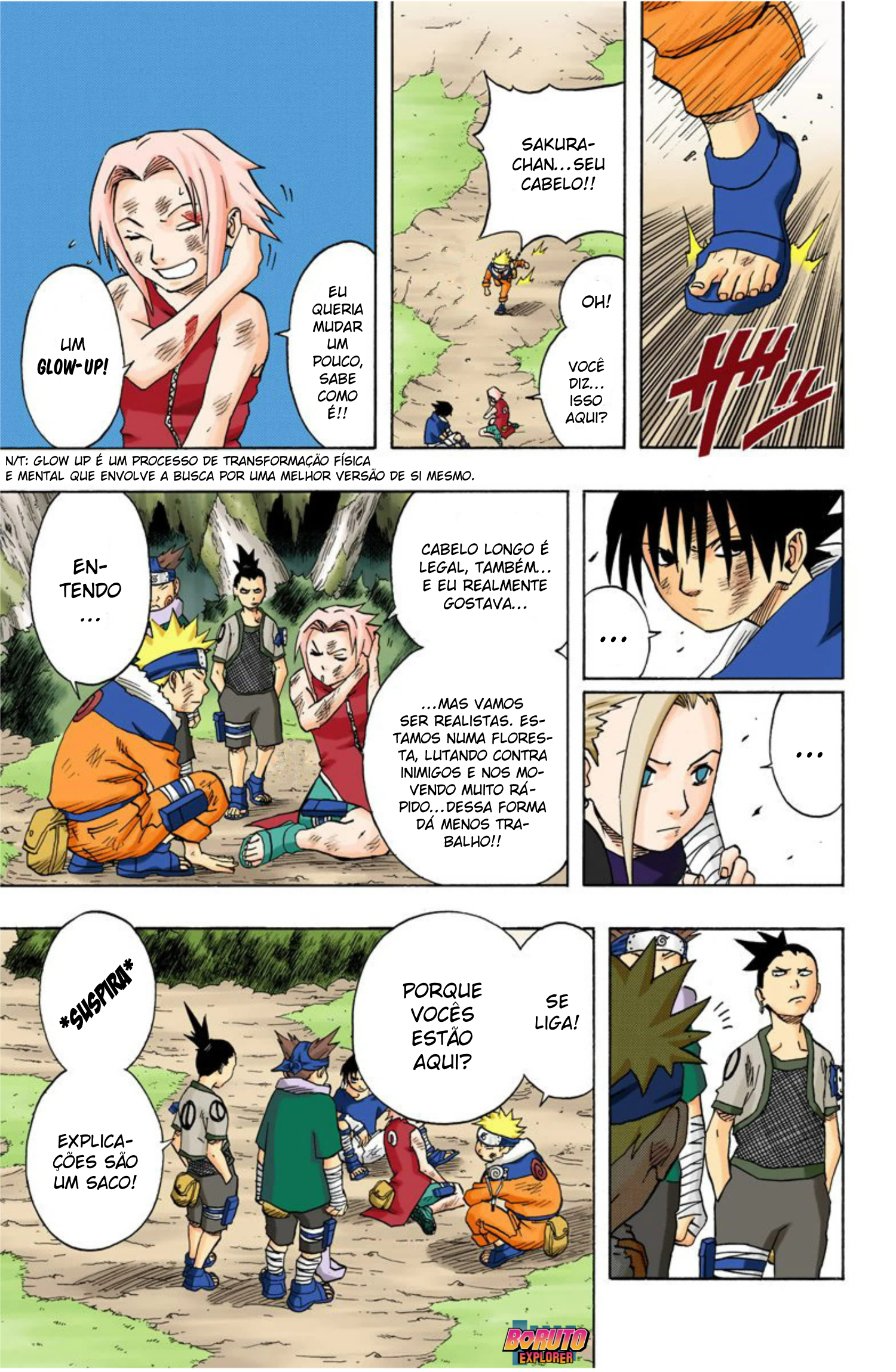 Read Naruto - Versão Colorida Oficial Manga Online