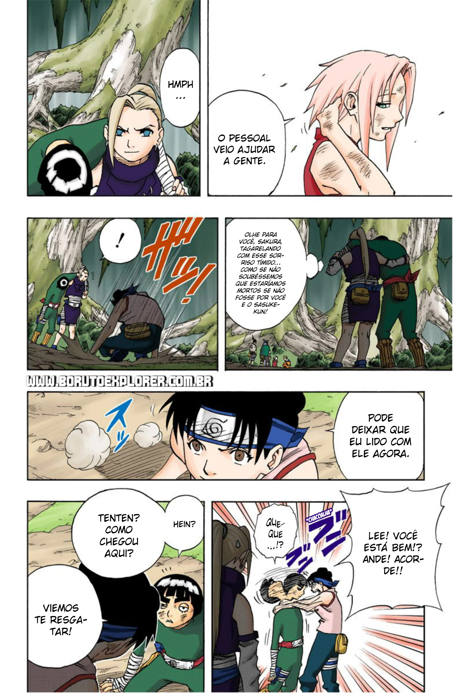 Read Naruto - Versão Colorida Oficial Manga Online