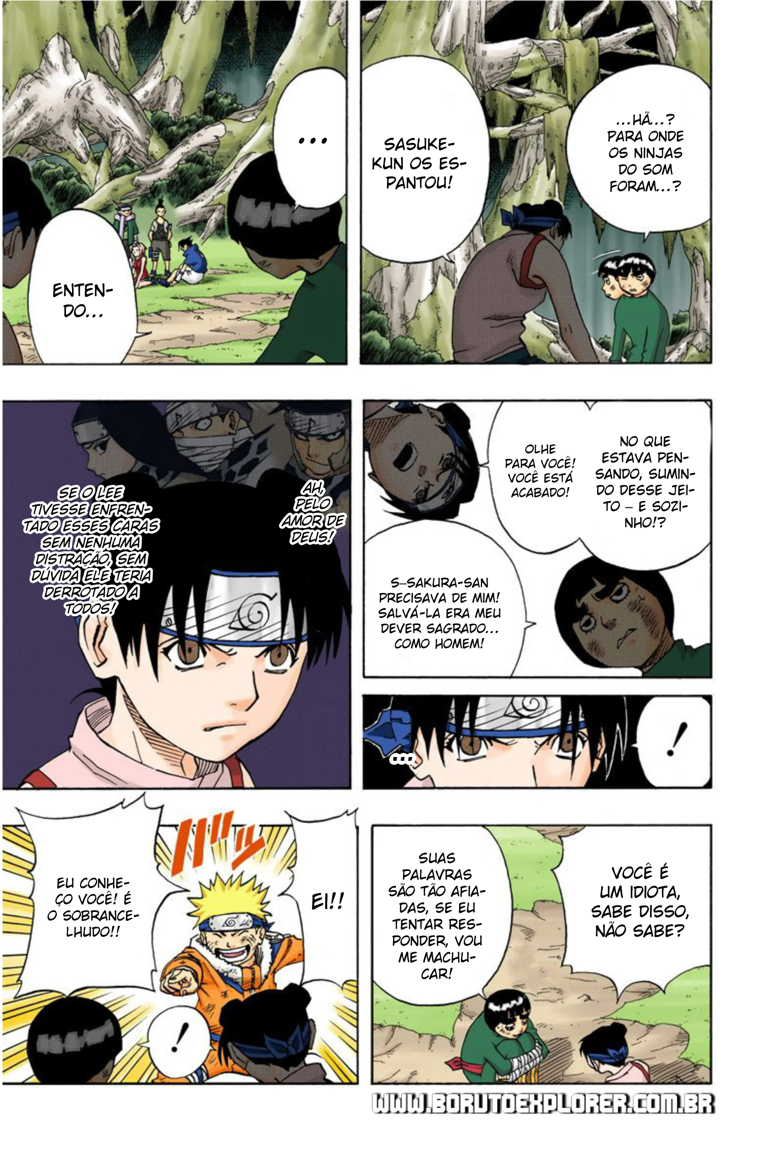 Read Naruto - Versão Colorida Oficial Manga Online