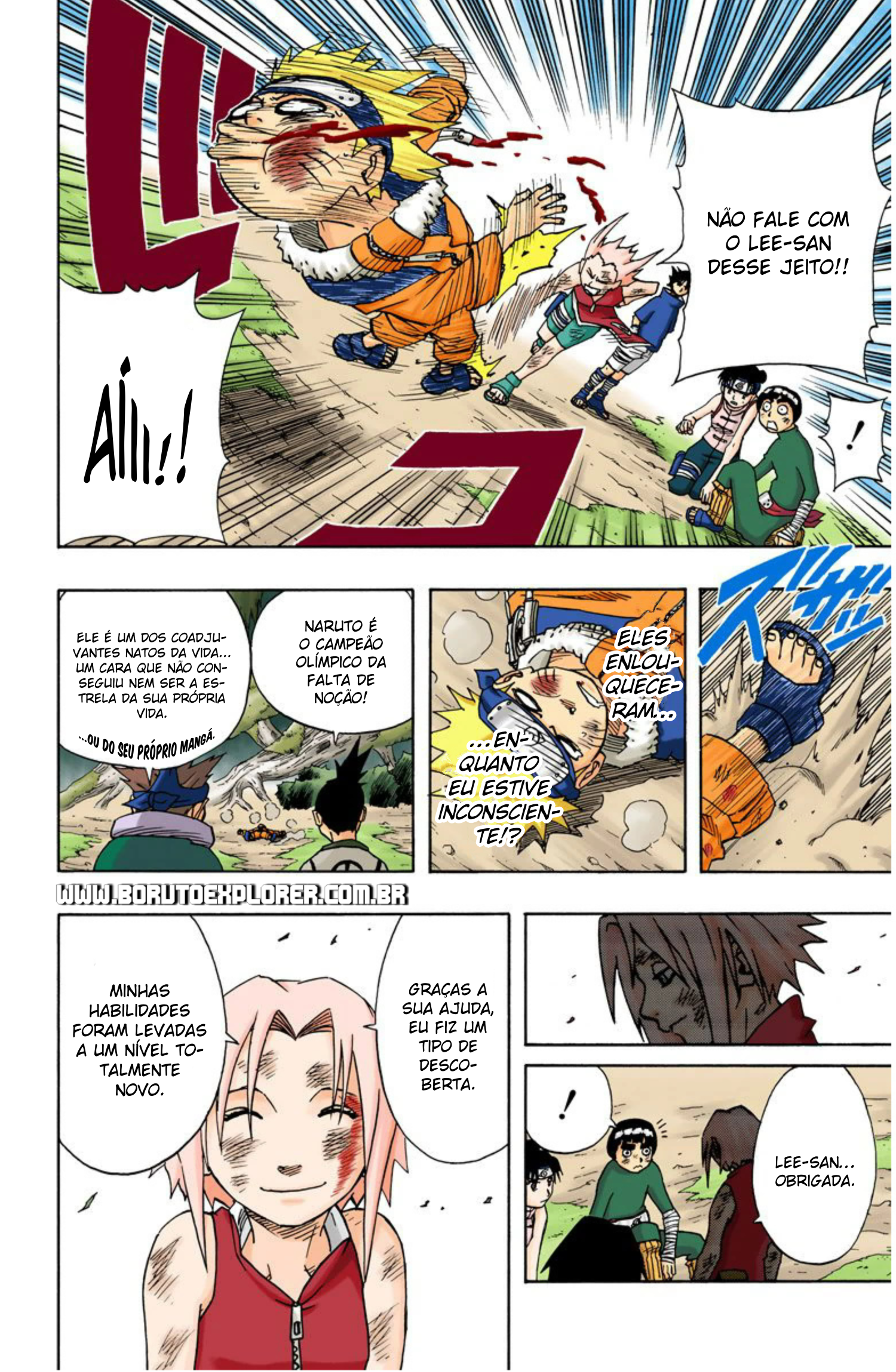 Read Naruto - Versão Colorida Oficial Manga Online