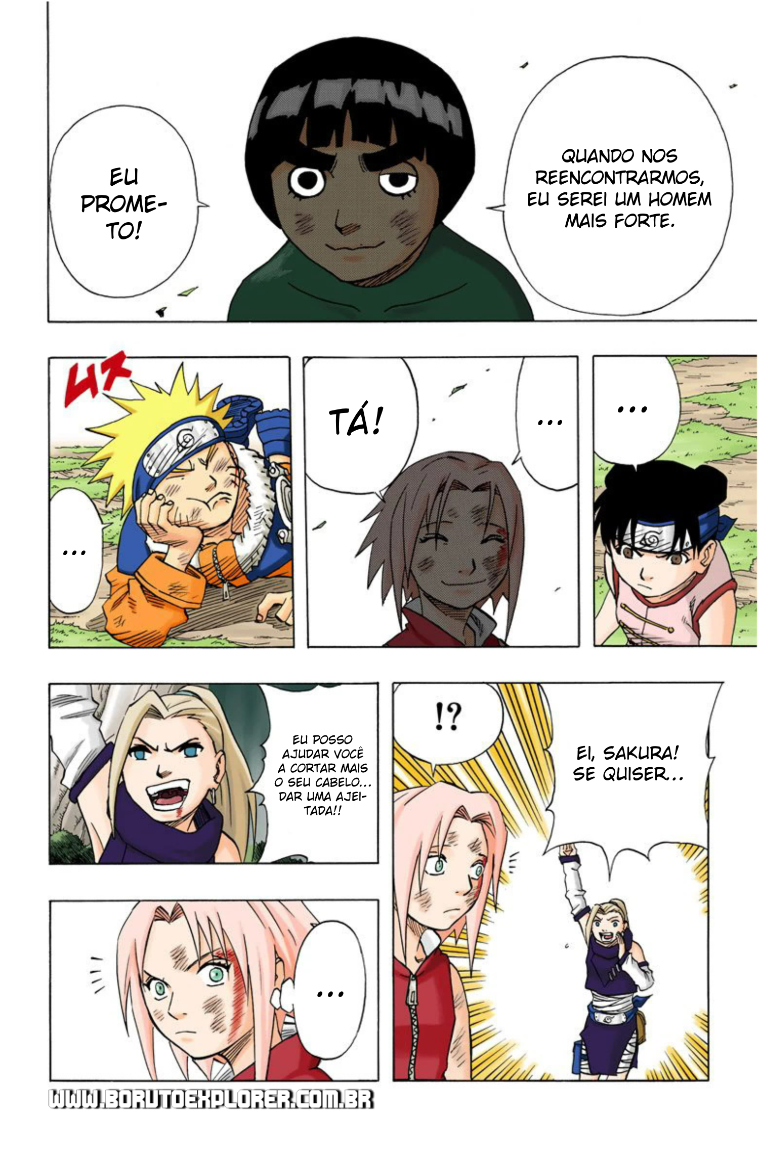 Read Naruto - Versão Colorida Oficial Manga Online