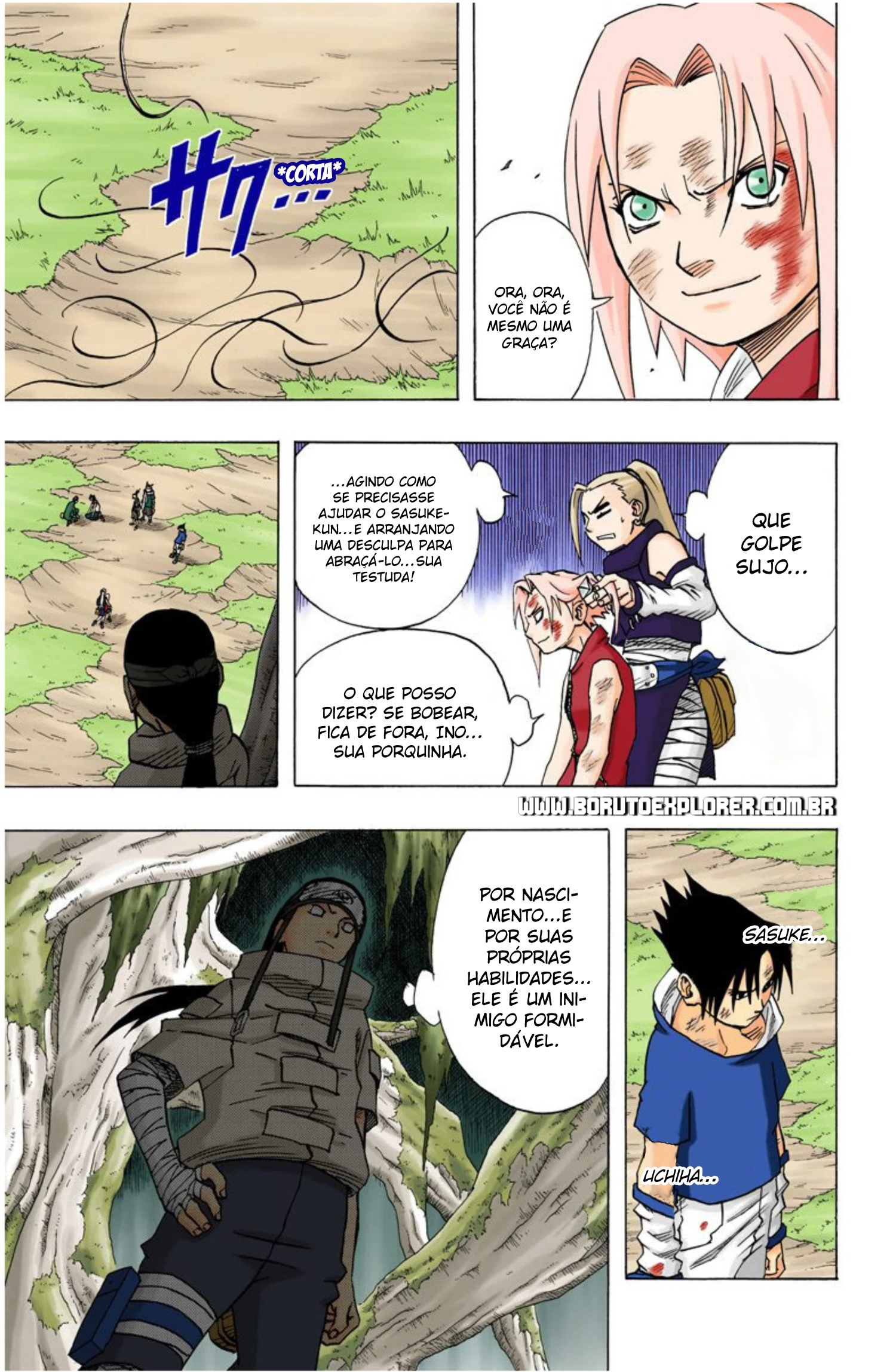 Read Naruto - Versão Colorida Oficial Manga Online